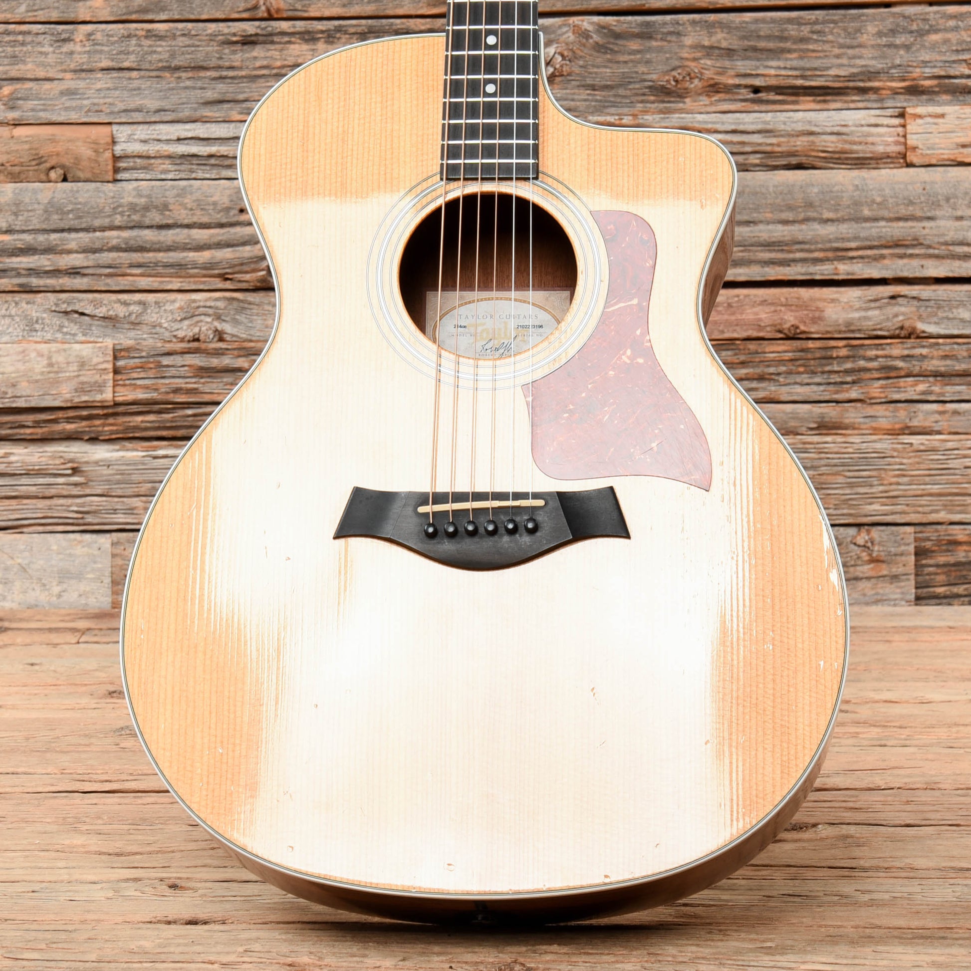 Taylor 214ce Natural 2013 Acoustic Guitars / OM and Auditorium