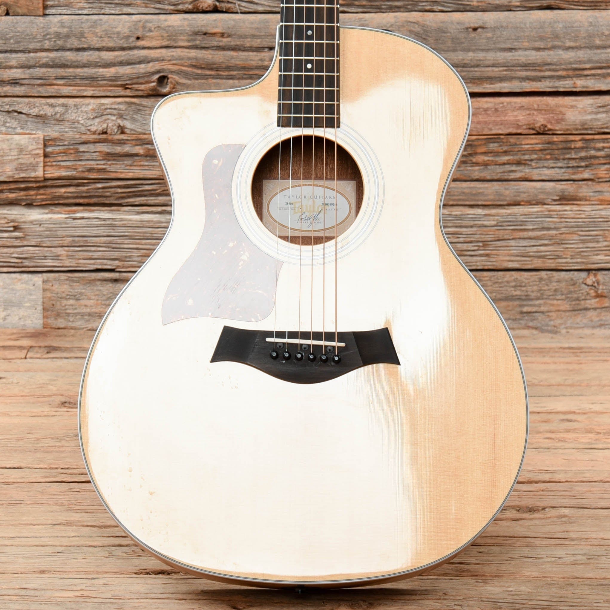 Taylor 214ce Natural 2019 LEFTY Acoustic Guitars / OM and Auditorium