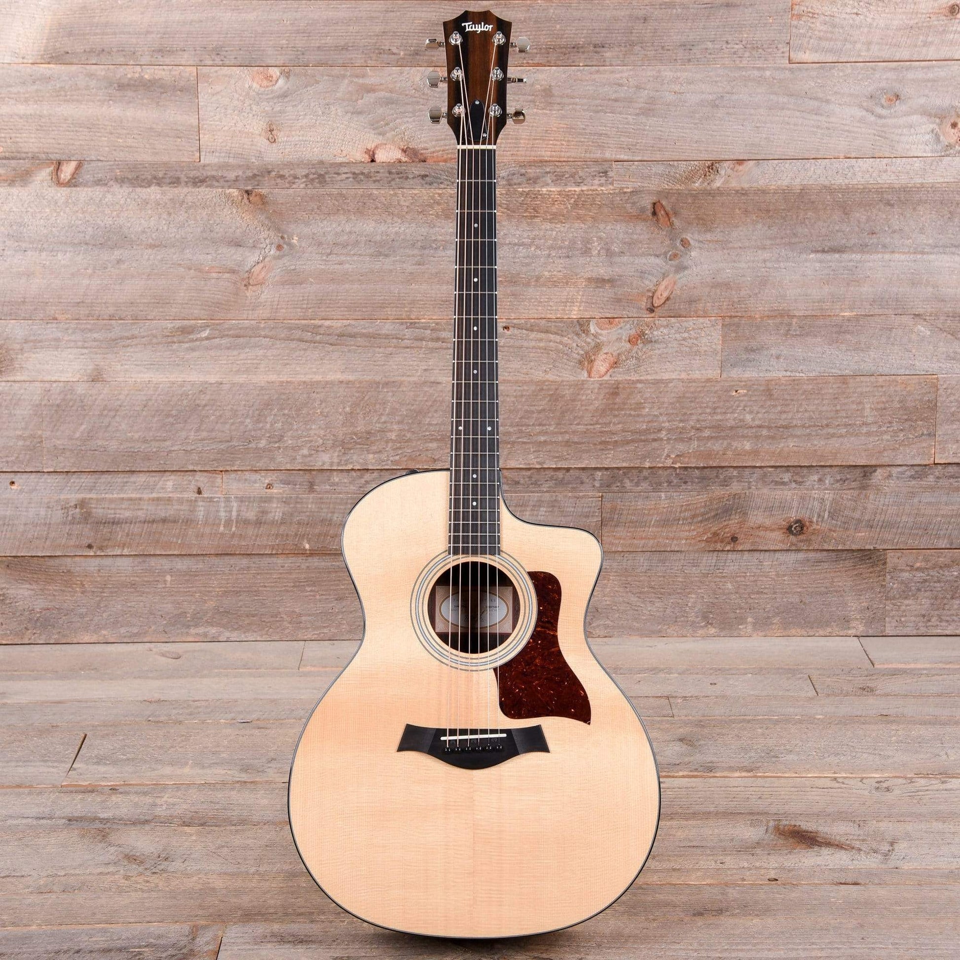 Taylor 214ce Plus Grand Auditorium Sitka/Rosewood Natural ES2 Acoustic Guitars / OM and Auditorium