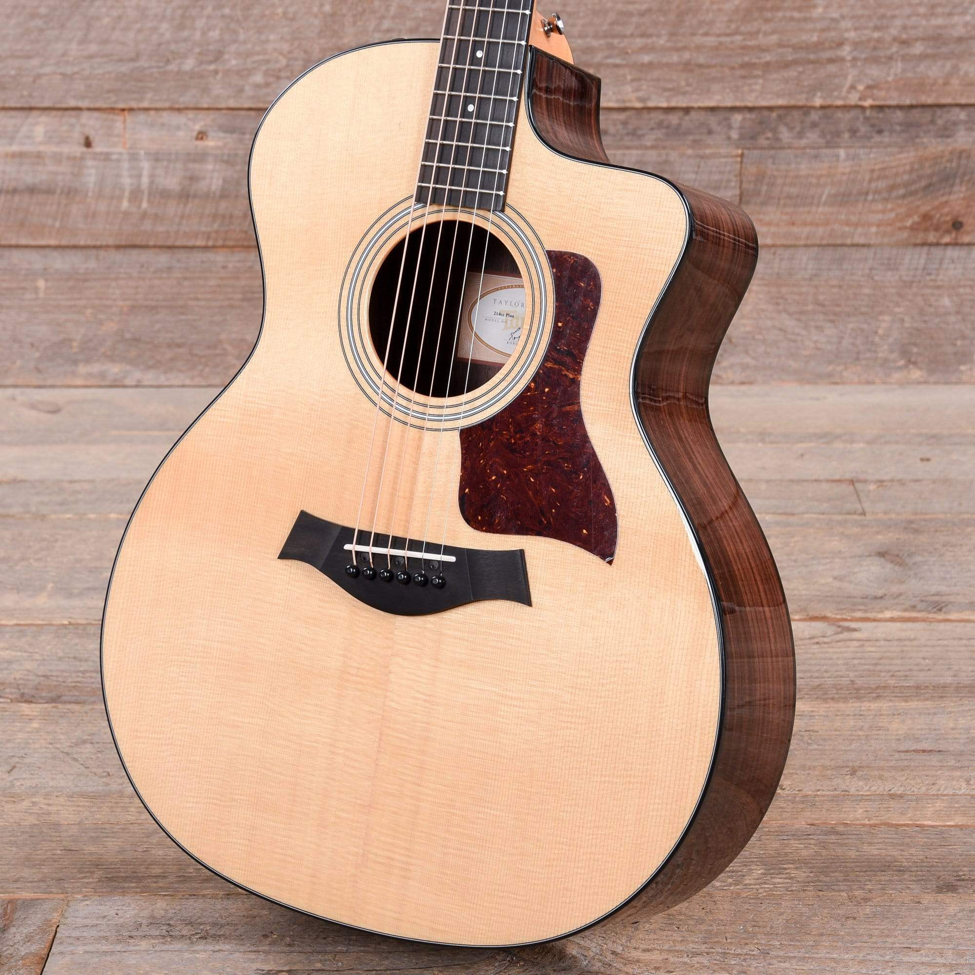 Taylor 214ce Plus Grand Auditorium Sitka/Rosewood Natural ES2 Acoustic Guitars / OM and Auditorium