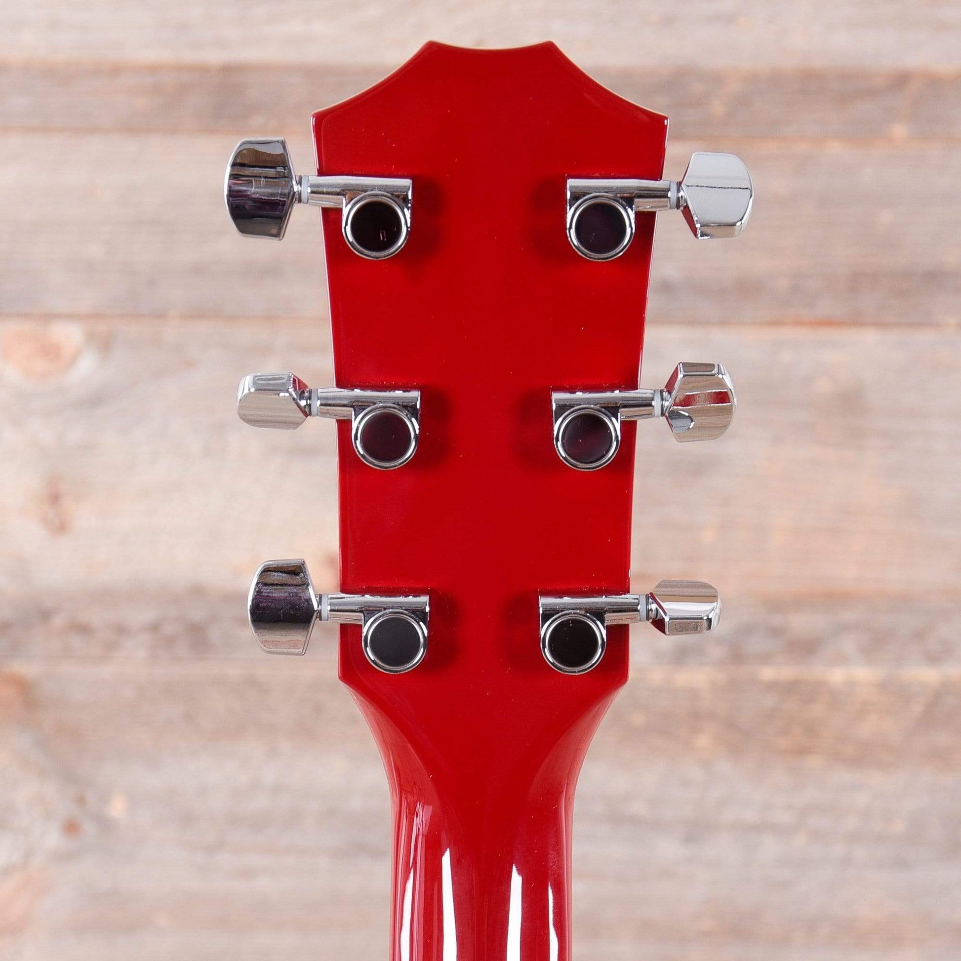 Taylor 214ce-RED DLX Grand Auditorium Red Acoustic Guitars / OM and Auditorium