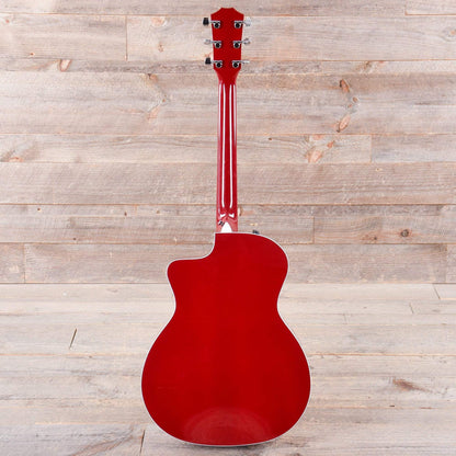 Taylor 214ce-RED DLX Grand Auditorium Red Acoustic Guitars / OM and Auditorium