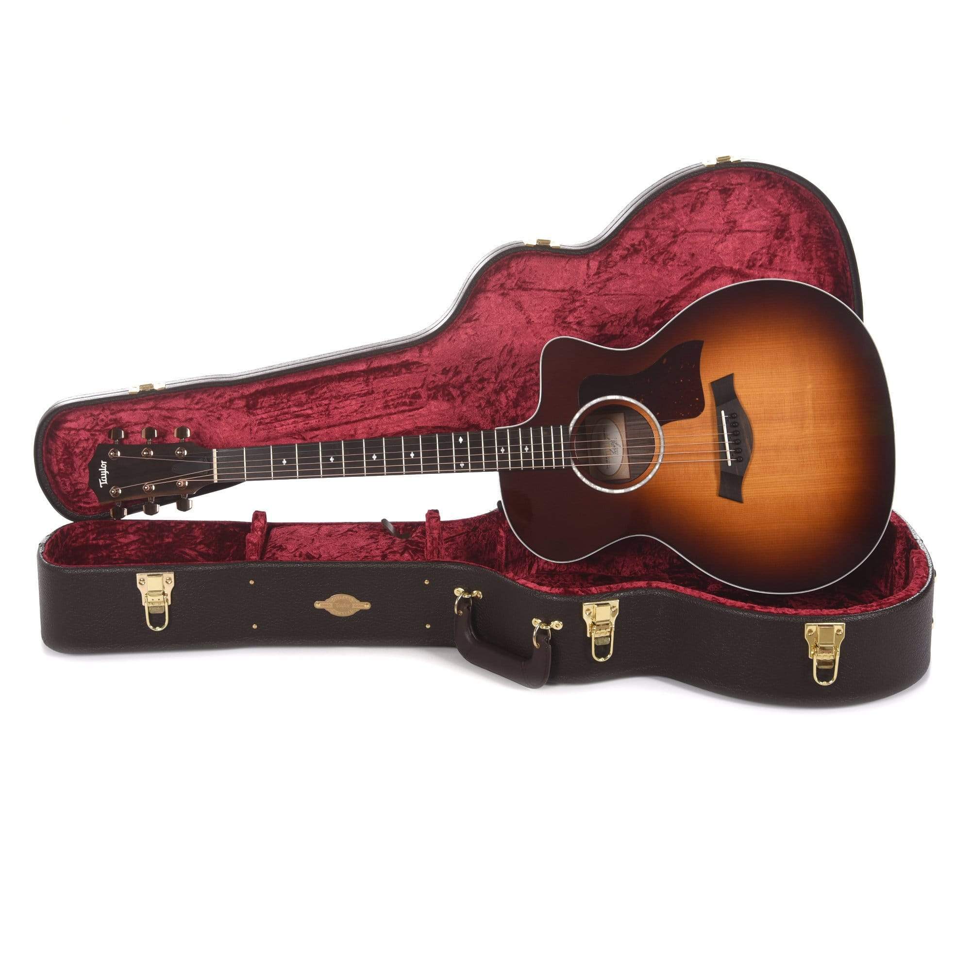 Taylor 214ce-SB Deluxe Sunburst Sitka/Rosewood ES2 Acoustic Guitars / OM and Auditorium