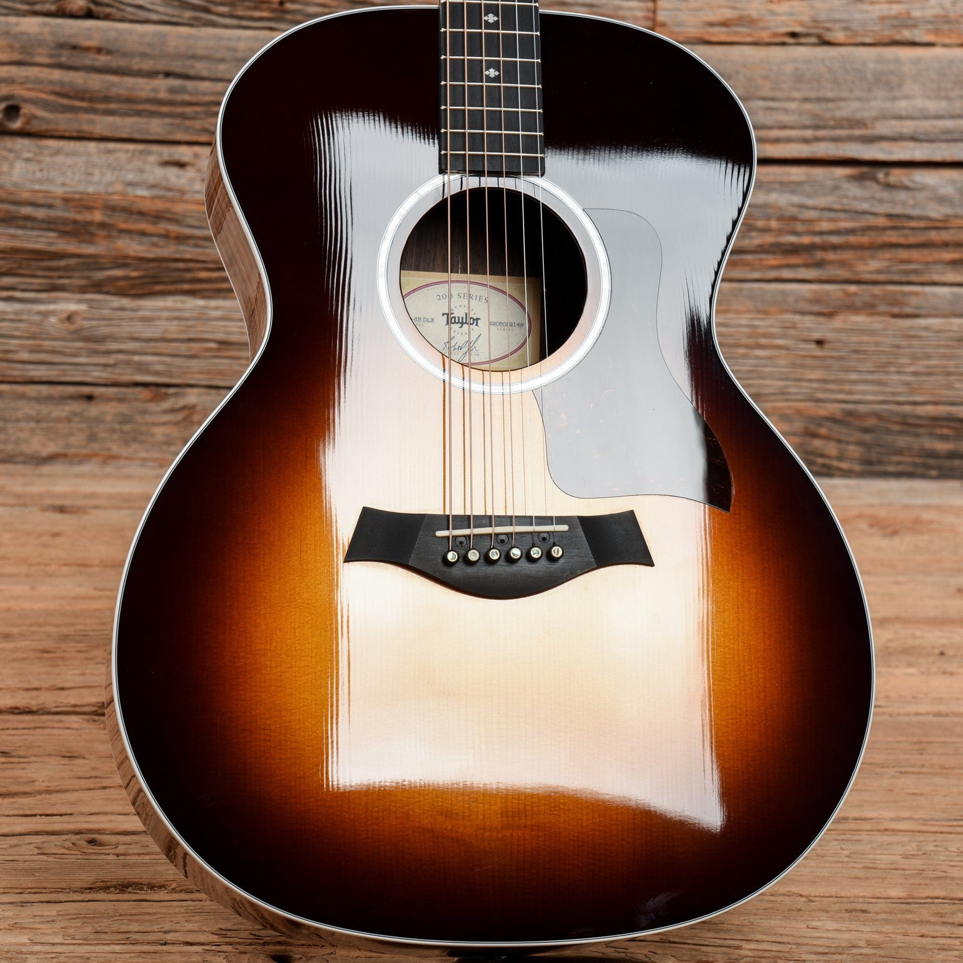 Taylor 214e-SB DLX Sunburst 2021 Acoustic Guitars / OM and Auditorium