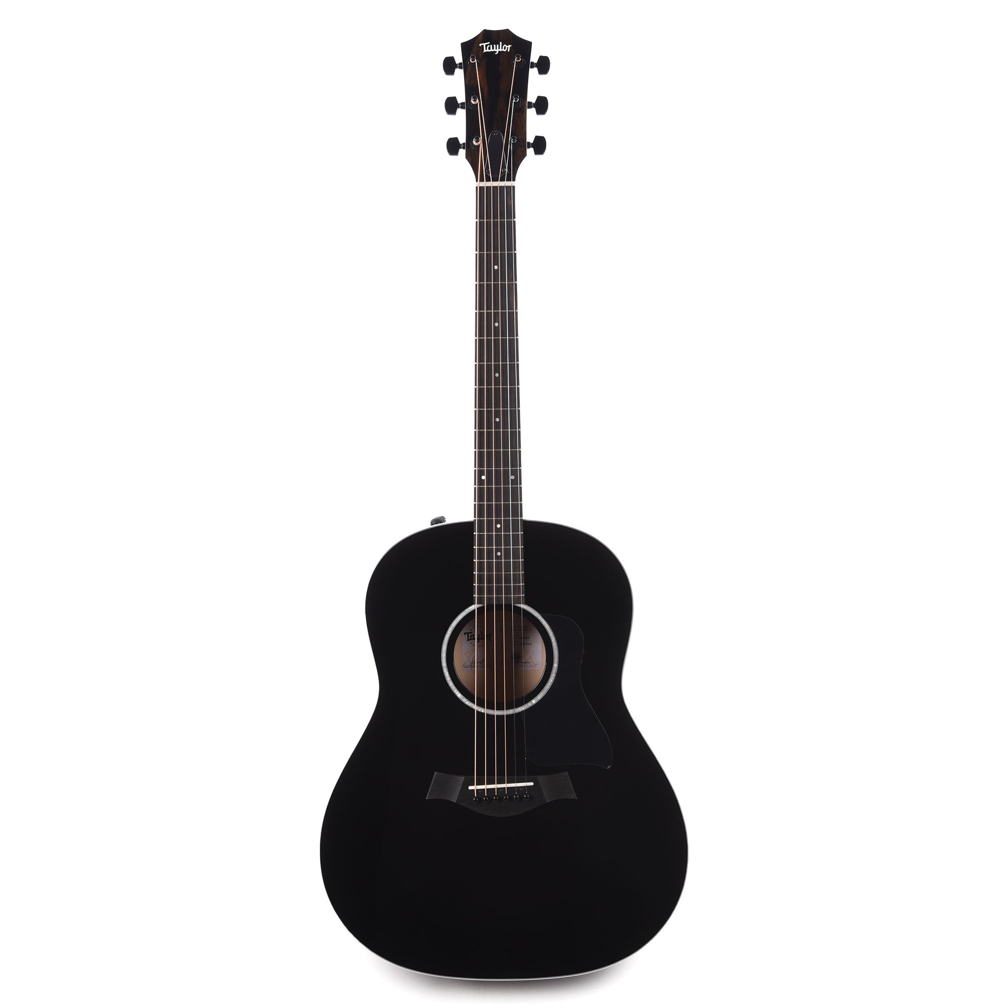 Taylor 217e-BLK Plus Grand Pacific Spruce/Big Leaf Maple Black Acoustic Guitars / OM and Auditorium