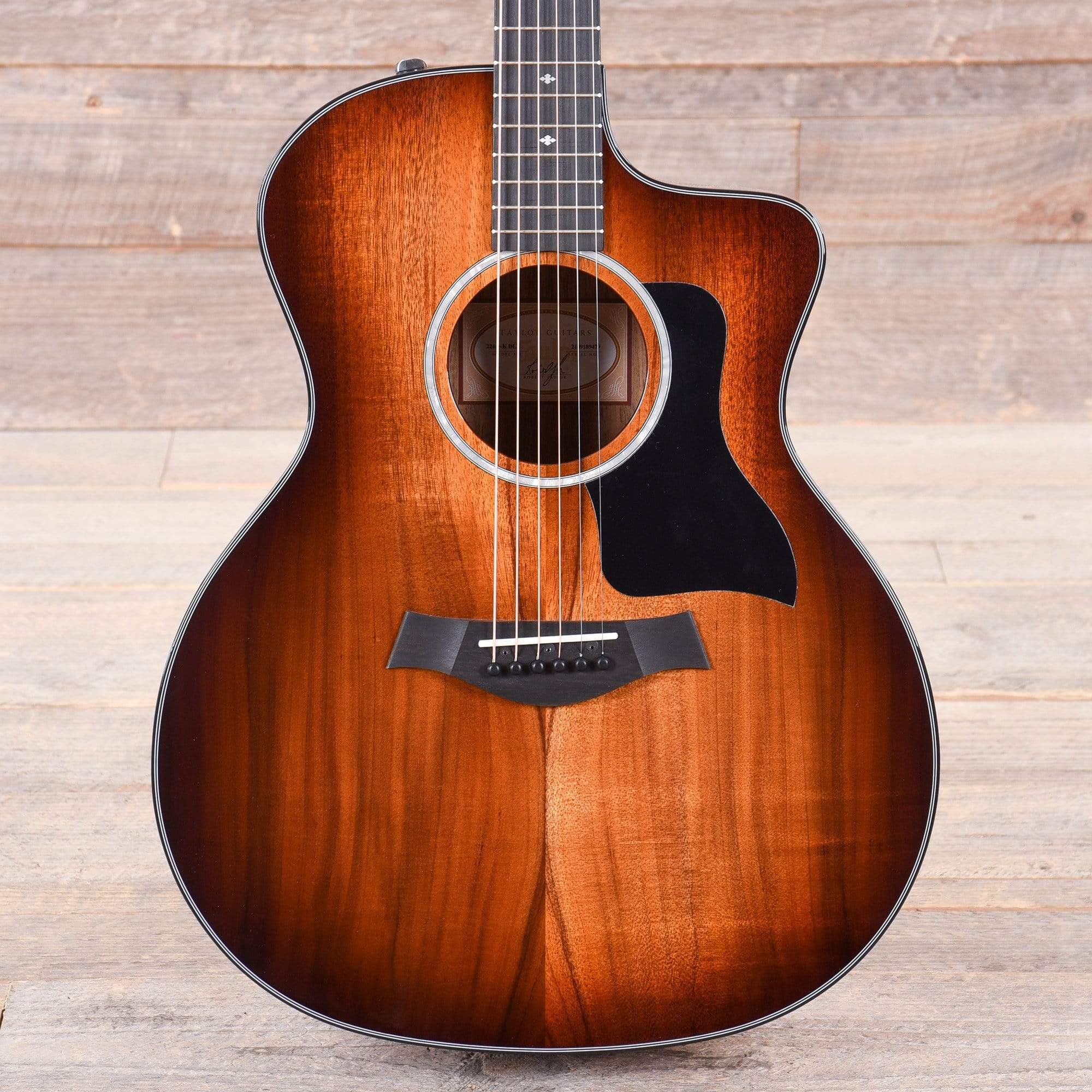 Taylor 224ce-K DLX Grand Auditorium Koa Shaded Edgeburst Acoustic Guitars / OM and Auditorium