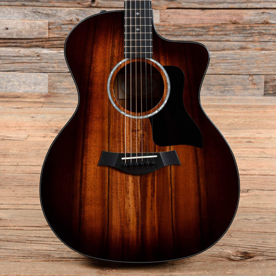 Taylor 224ce-K DLX Grand Auditorium Koa Shaded Edgeburst Acoustic Guitars / OM and Auditorium
