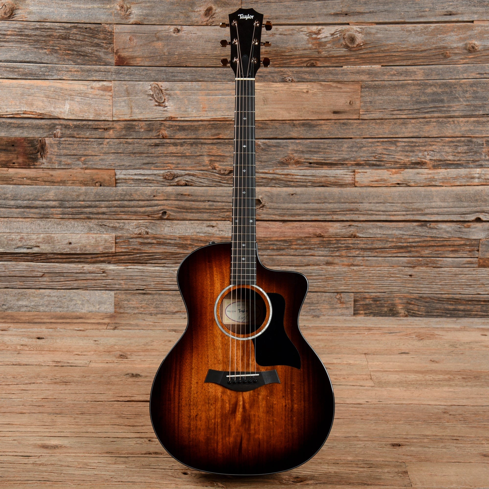 Taylor 224ce-K DLX Grand Auditorium Koa Shaded Edgeburst Acoustic Guitars / OM and Auditorium