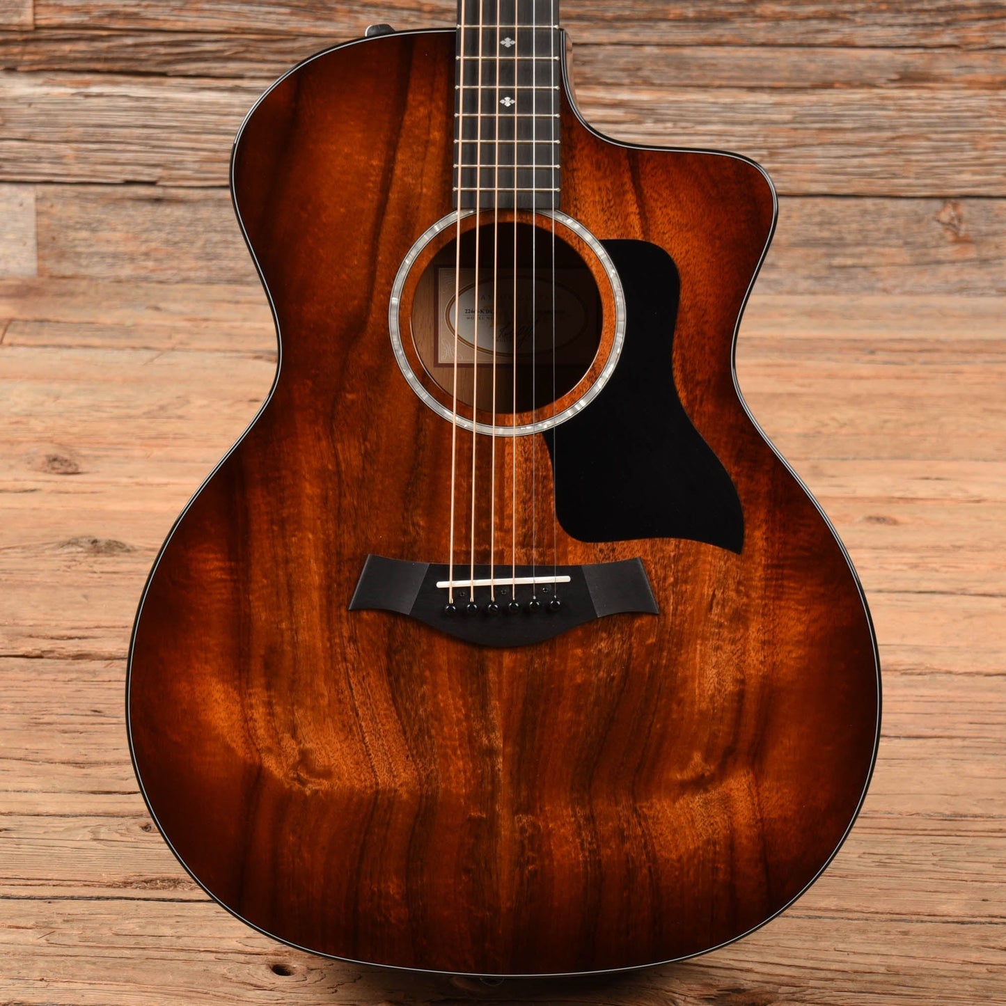 Taylor 224ce-K DLX Koa Grand Auditorium Shaded Edgeburst 2018 Acoustic Guitars / OM and Auditorium