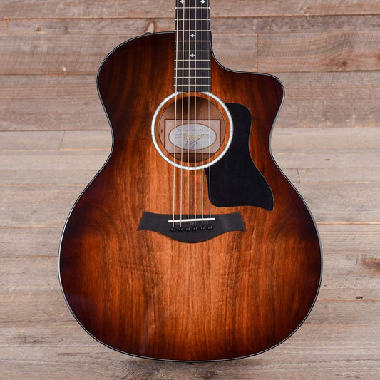 Taylor 224ce-K DLX Koa Grand Auditorium w/Gold Tuners Acoustic Guitars / OM and Auditorium