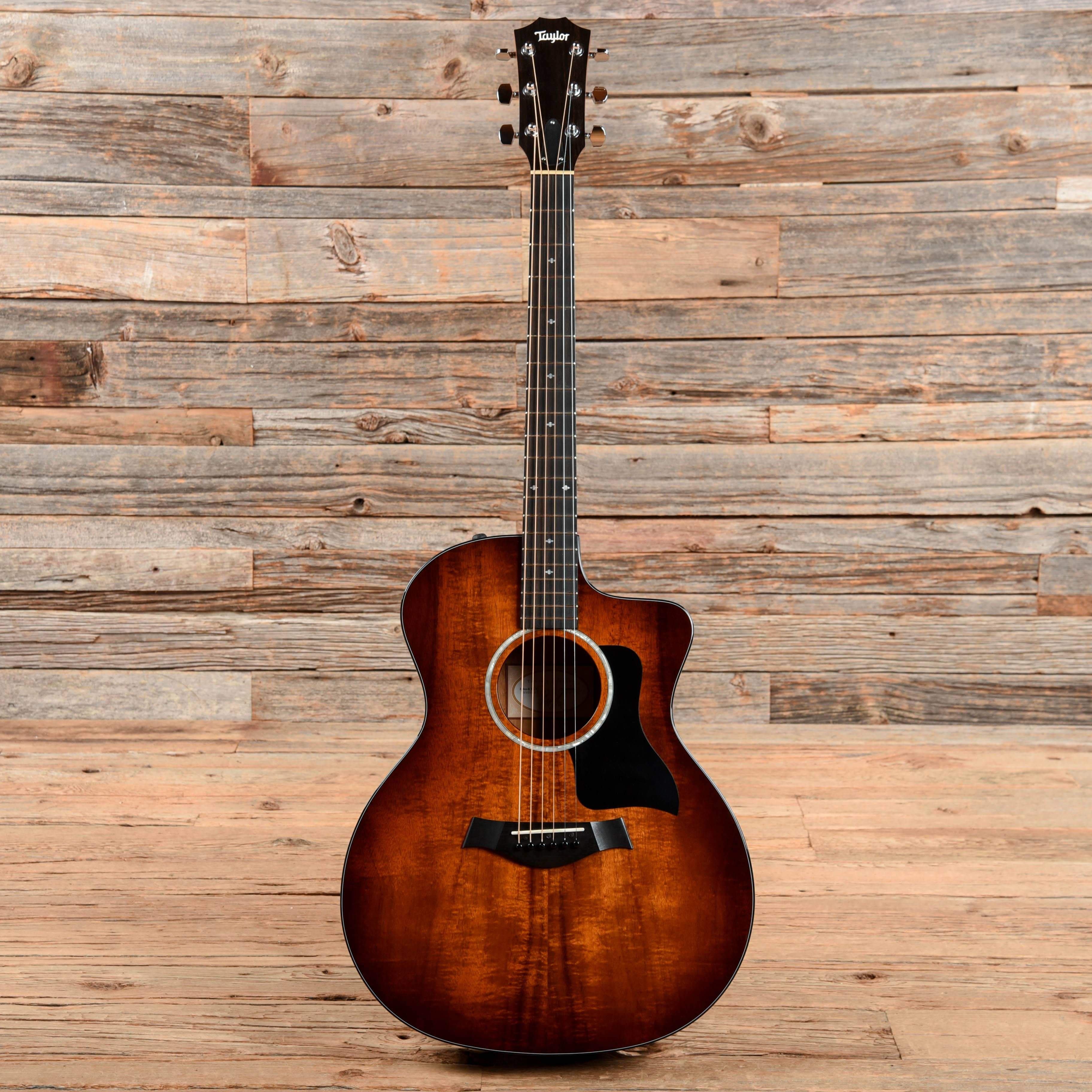 Taylor 224ce-K DLX Koa Shaded Edgeburst 2018 Acoustic Guitars / OM and Auditorium