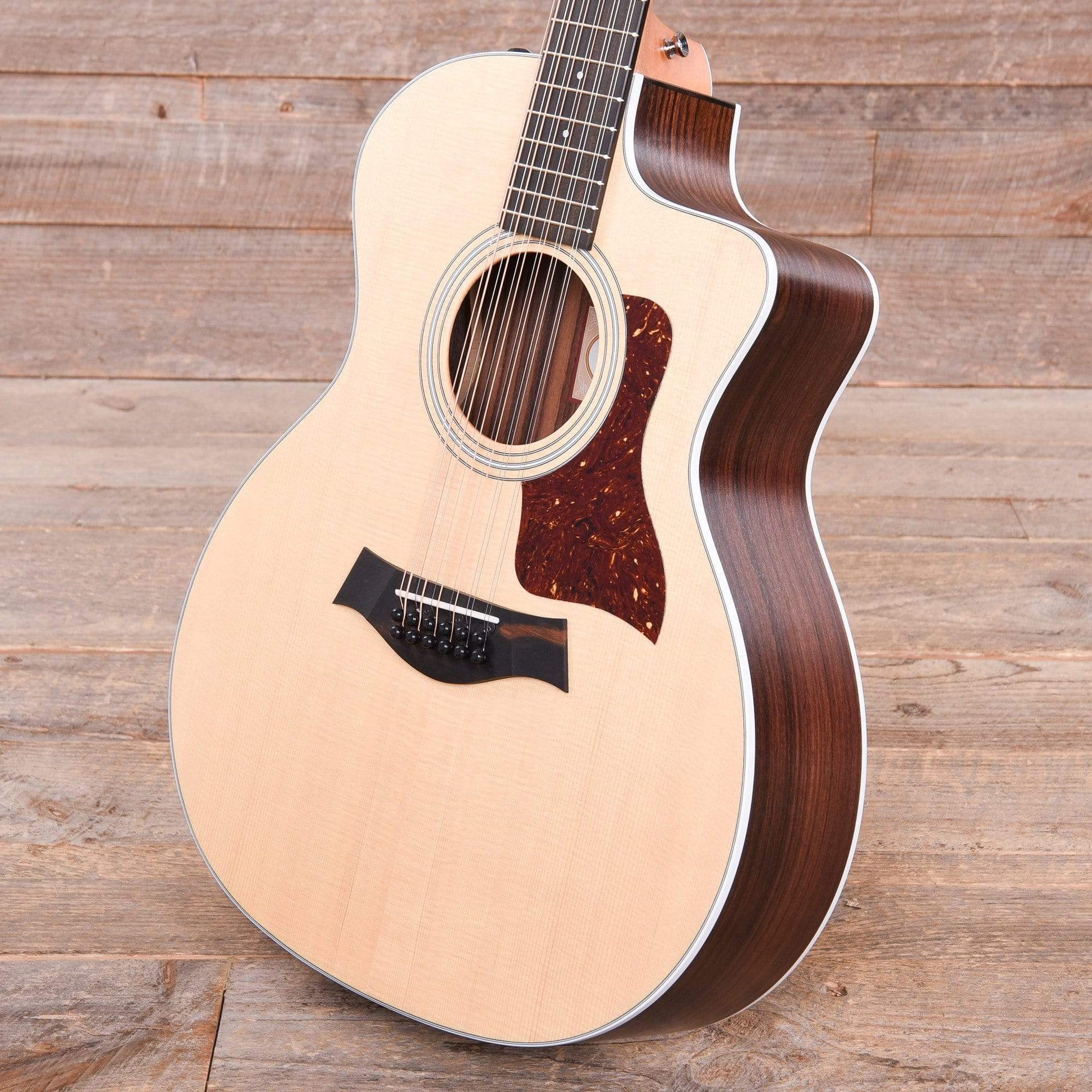 Taylor 254ce 12-String Grand Auditorium Sitka/Rosewood Natural ES2 Acoustic Guitars / OM and Auditorium