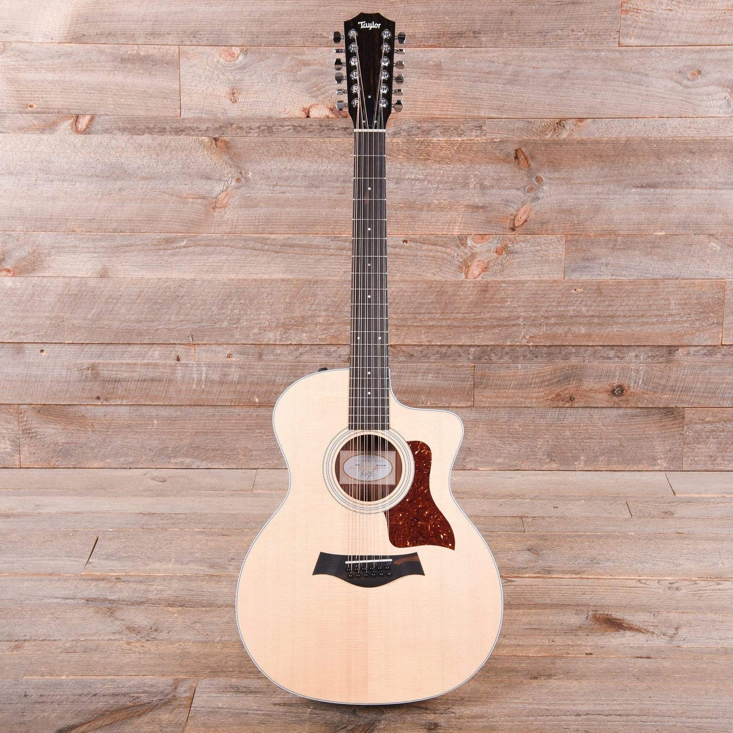 Taylor 254ce 12-String Grand Auditorium Sitka/Rosewood Natural ES2 Acoustic Guitars / OM and Auditorium