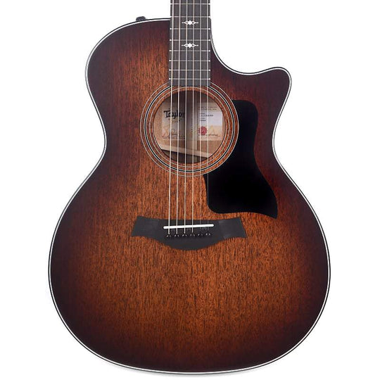 Taylor 324ce Grand Auditorium Tropical Mahogany/Tasmanian Blackwood Shaded Edgeburst ES2 w/V-Class Bracing Acoustic Guitars / OM and Auditorium