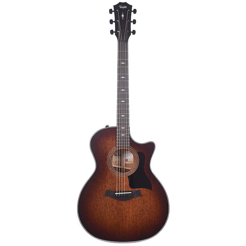 Taylor 324ce Grand Auditorium Tropical Mahogany/Tasmanian Blackwood Shaded Edgeburst ES2 w/V-Class Bracing Acoustic Guitars / OM and Auditorium