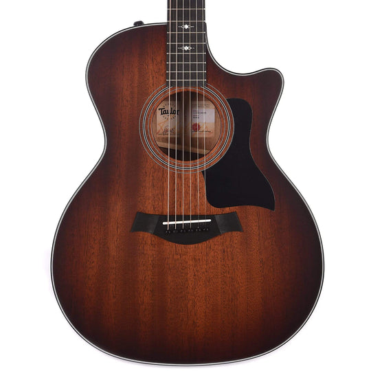 Taylor 324ce Grand Auditorium Tropical Mahogany/Tasmanian Blackwood Shaded Edgeburst w/V-Class Acoustic Guitars / OM and Auditorium