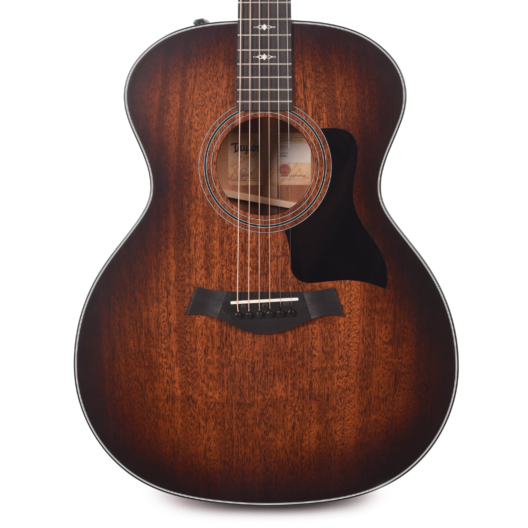 Taylor 324e Grand Auditorium Mahogany Shaded Edgeburst ES2 Acoustic Guitars / OM and Auditorium