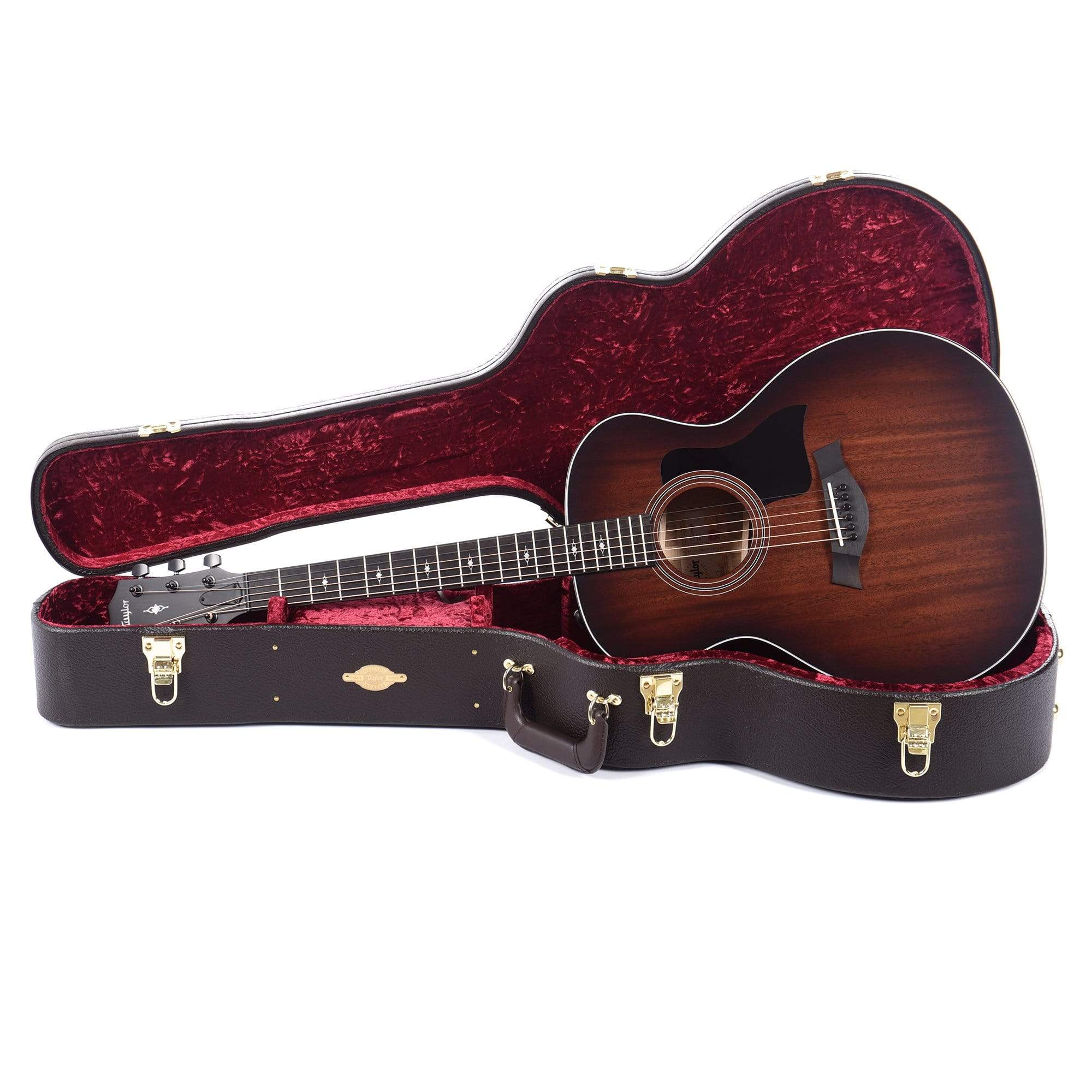 Taylor 324e Grand Auditorium Tropical Mahogany/Tasmanian Blackwood Shaded Edgeburst ES2 w/V-Class Bracing Acoustic Guitars / OM and Auditorium