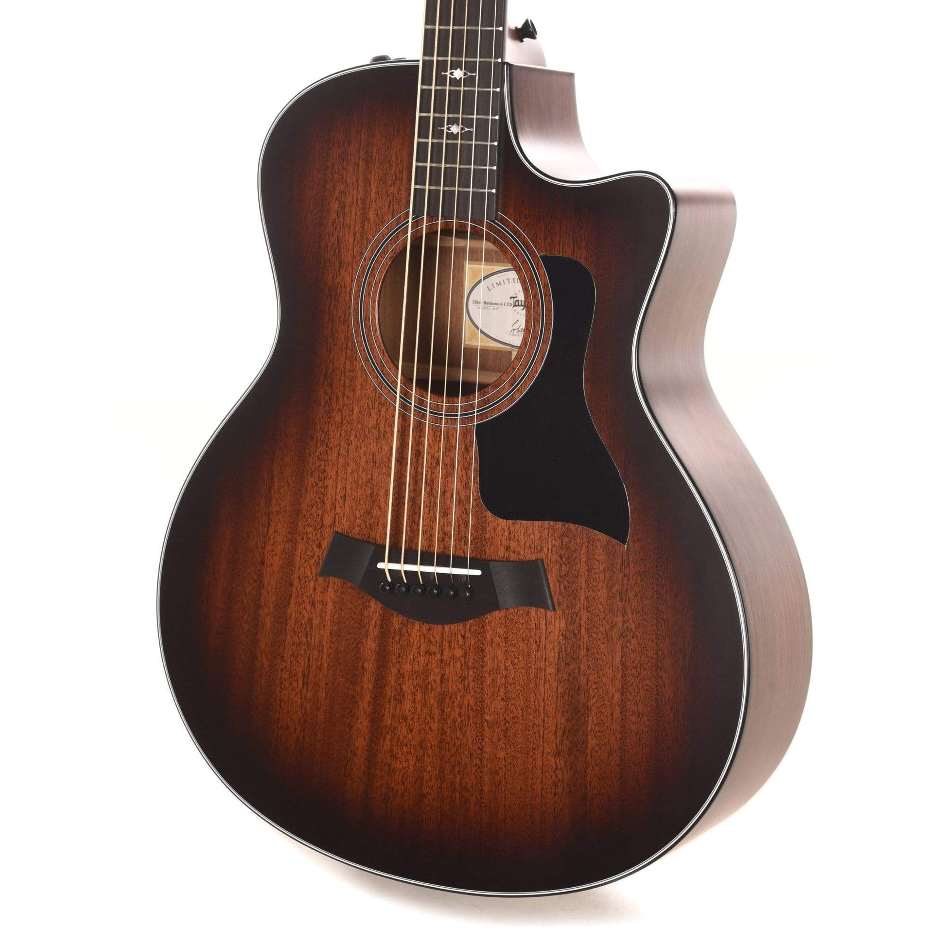 Taylor 326ce Baritone-6 LTD Tropical Mahogany/Blackwood ES2 Acoustic Guitars / OM and Auditorium