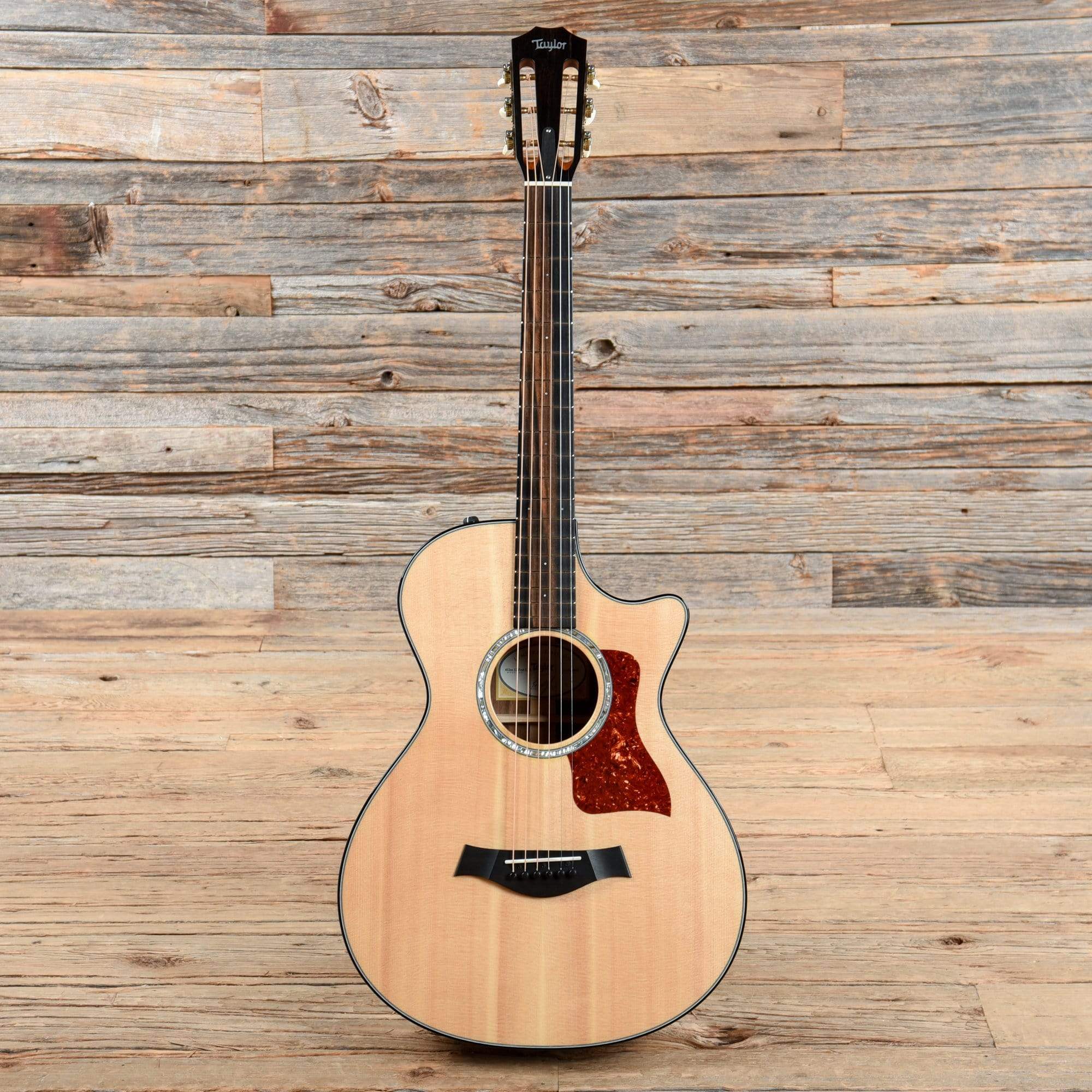 Taylor 412ce 12-Fret LTD Figured Ovangkol Natural 2016 Acoustic Guitars / OM and Auditorium
