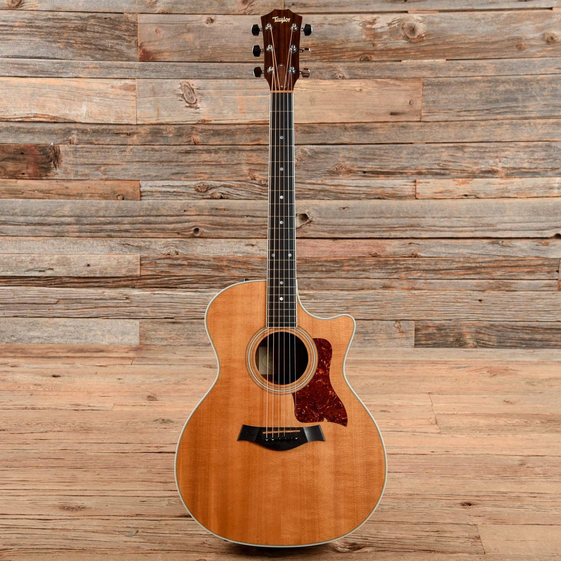 Taylor 414ce Grand Auditorium Acoustic-Electric Guitar Natural 2007 Acoustic Guitars / OM and Auditorium