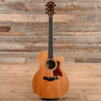 Taylor 414ce Grand Auditorium Acoustic-Electric Guitar Natural 2007 Acoustic Guitars / OM and Auditorium