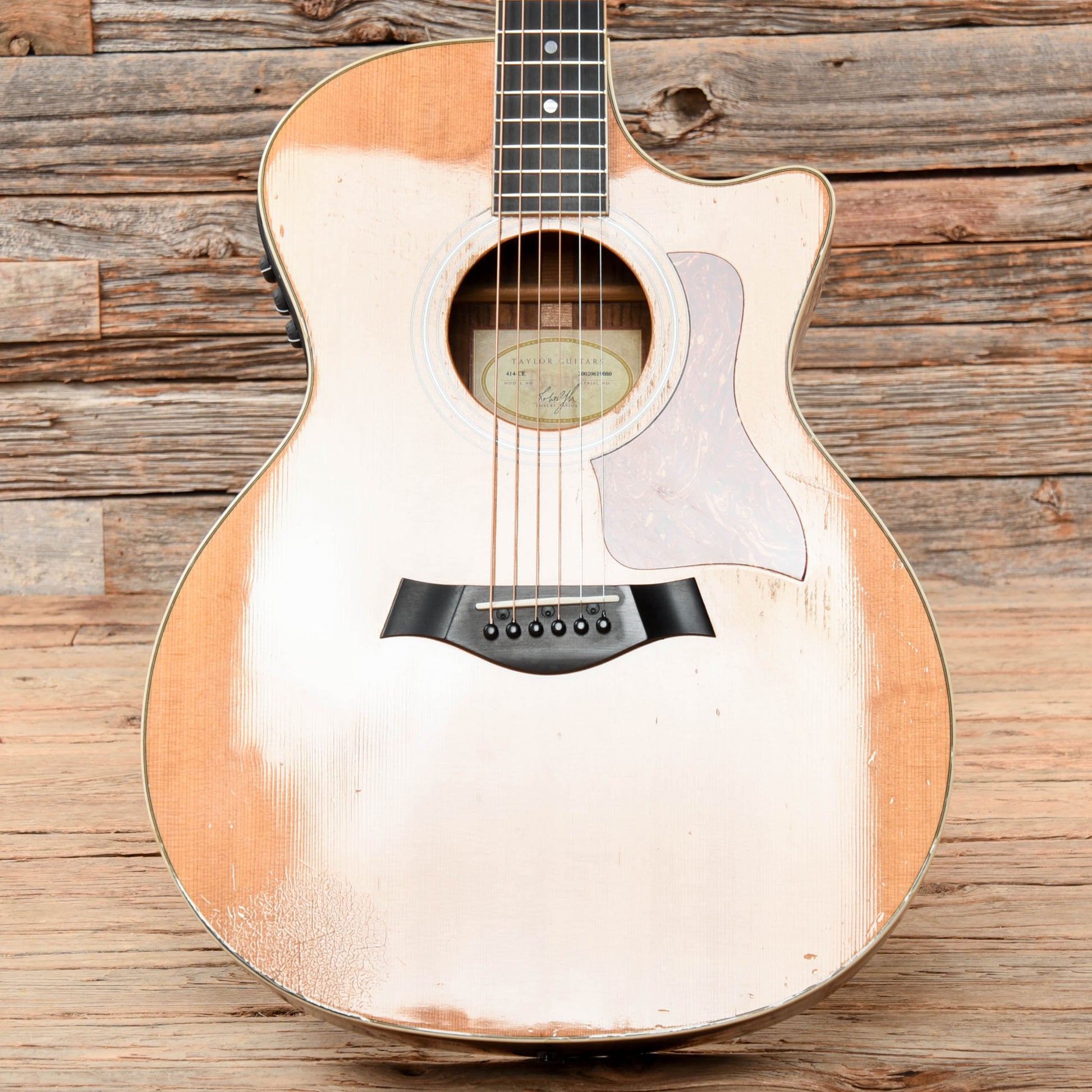 Taylor 414ce Natural 2002 Acoustic Guitars / OM and Auditorium