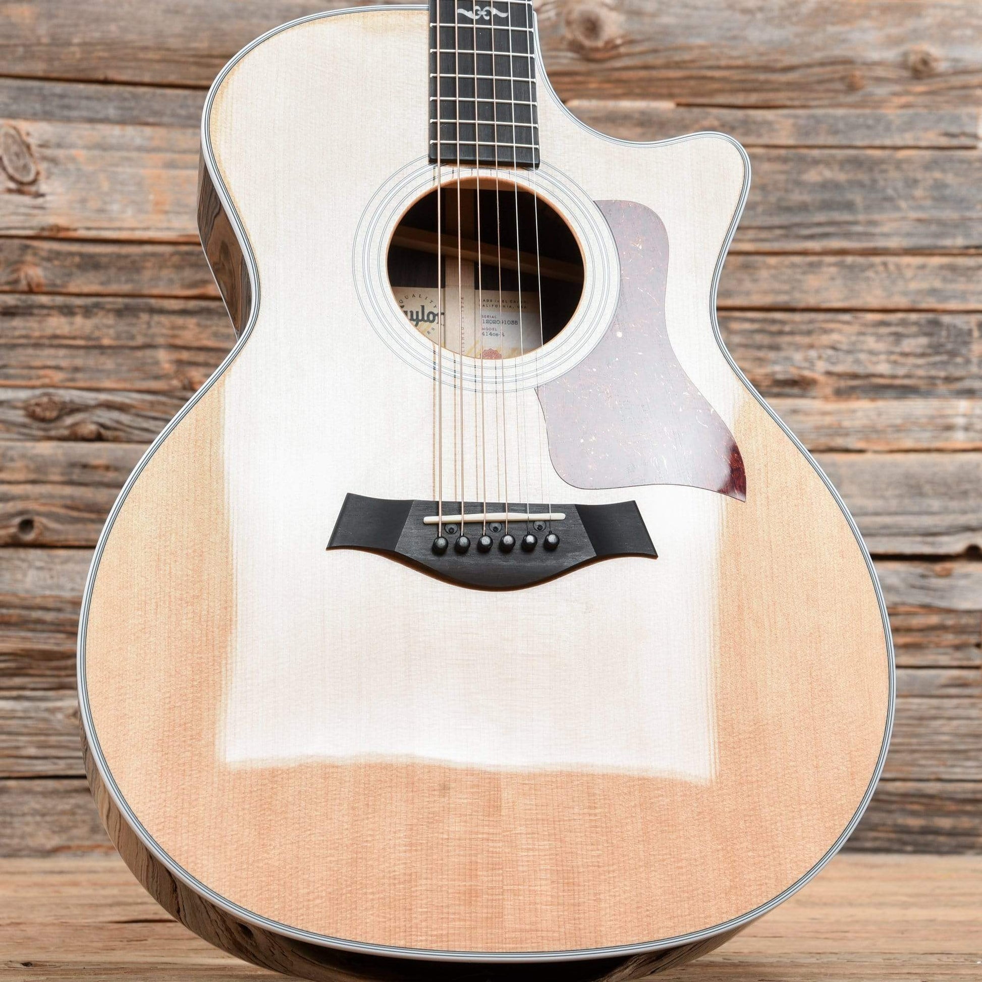 Taylor 414ce-R w/V-Class Bracing Natural 2019 Acoustic Guitars / OM and Auditorium
