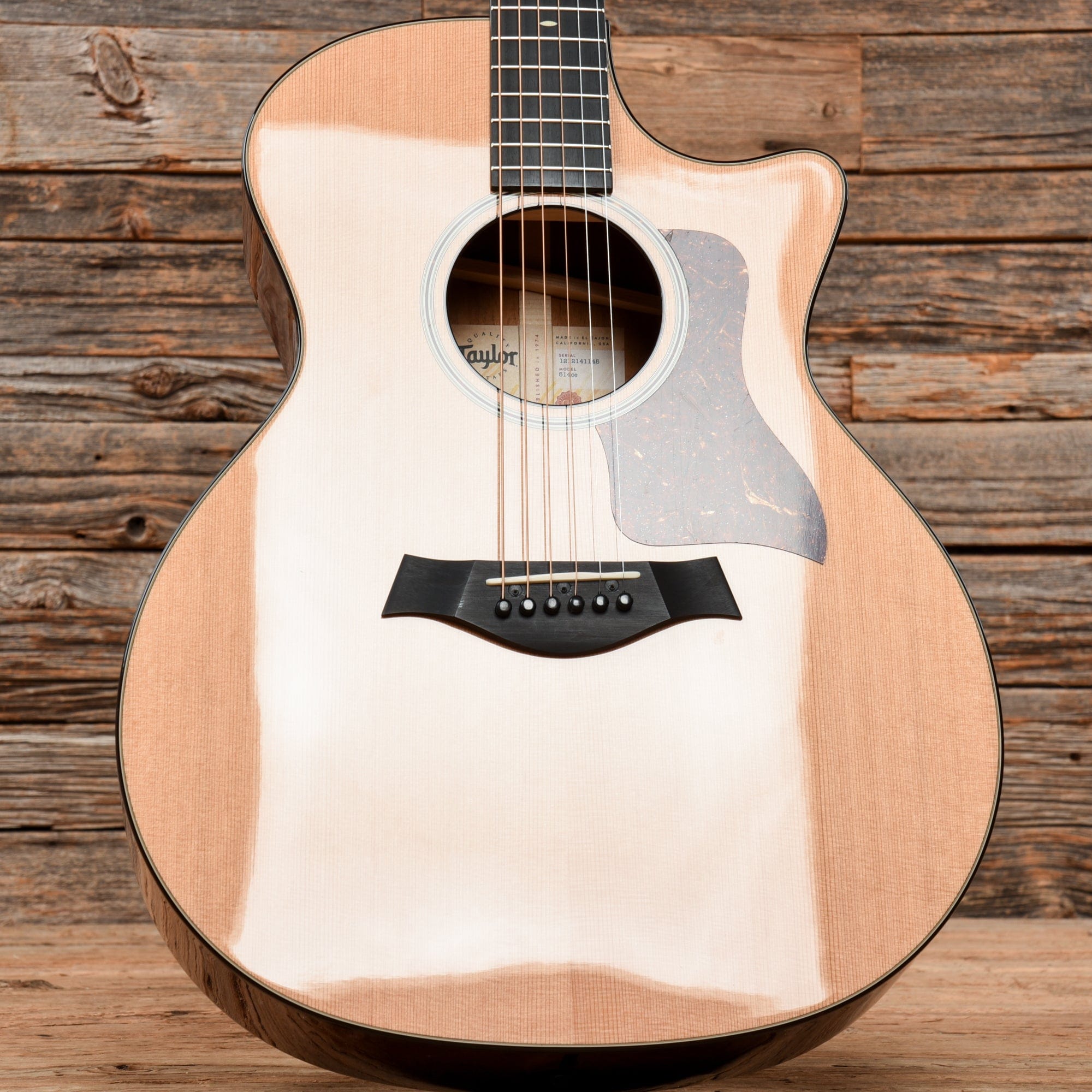 Taylor 514ce Natural Acoustic Guitars / OM and Auditorium