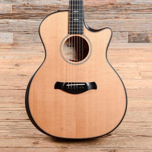 Taylor 614ce Builder's Edition Grand Auditorium Sitka/Big Leaf Maple Natural w/V-Class Bracing Acoustic Guitars / OM and Auditorium
