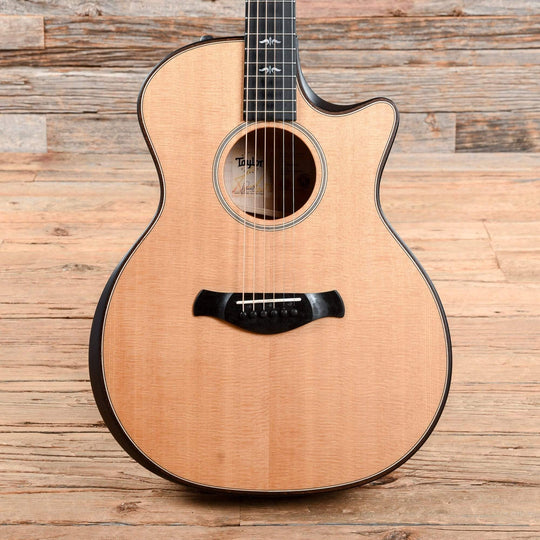 Taylor 614ce Builder's Edition Grand Auditorium Sitka/Big Leaf Maple Natural w/V-Class Bracing Acoustic Guitars / OM and Auditorium