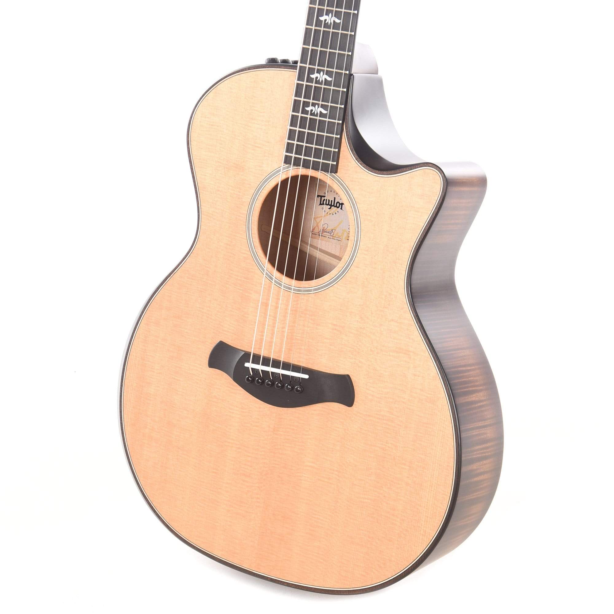 Taylor 614ce Builder's Edition Grand Auditorium Sitka/Big Leaf Maple Natural w/V-Class Bracing Acoustic Guitars / OM and Auditorium