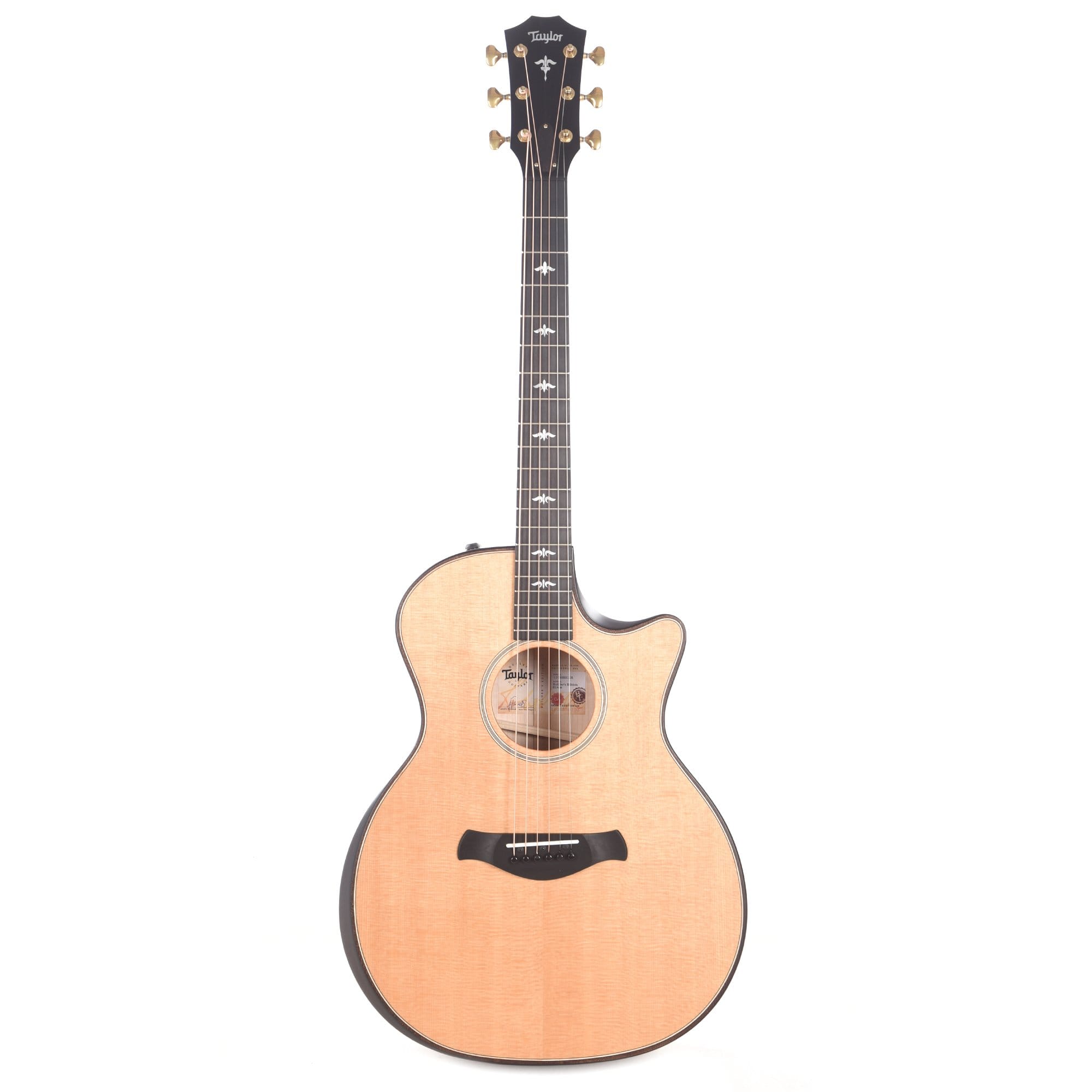 Taylor 614ce Builder's Edition Grand Auditorium Sitka/Big Leaf Maple Natural w/V-Class Bracing Acoustic Guitars / OM and Auditorium