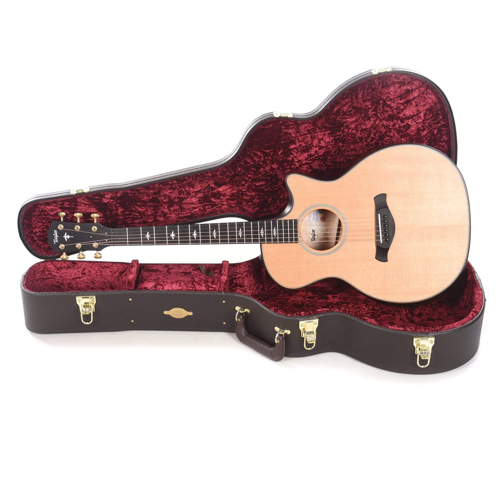 Taylor 614ce Builder's Edition Grand Auditorium Sitka/Big Leaf Maple Natural w/V-Class Bracing Acoustic Guitars / OM and Auditorium