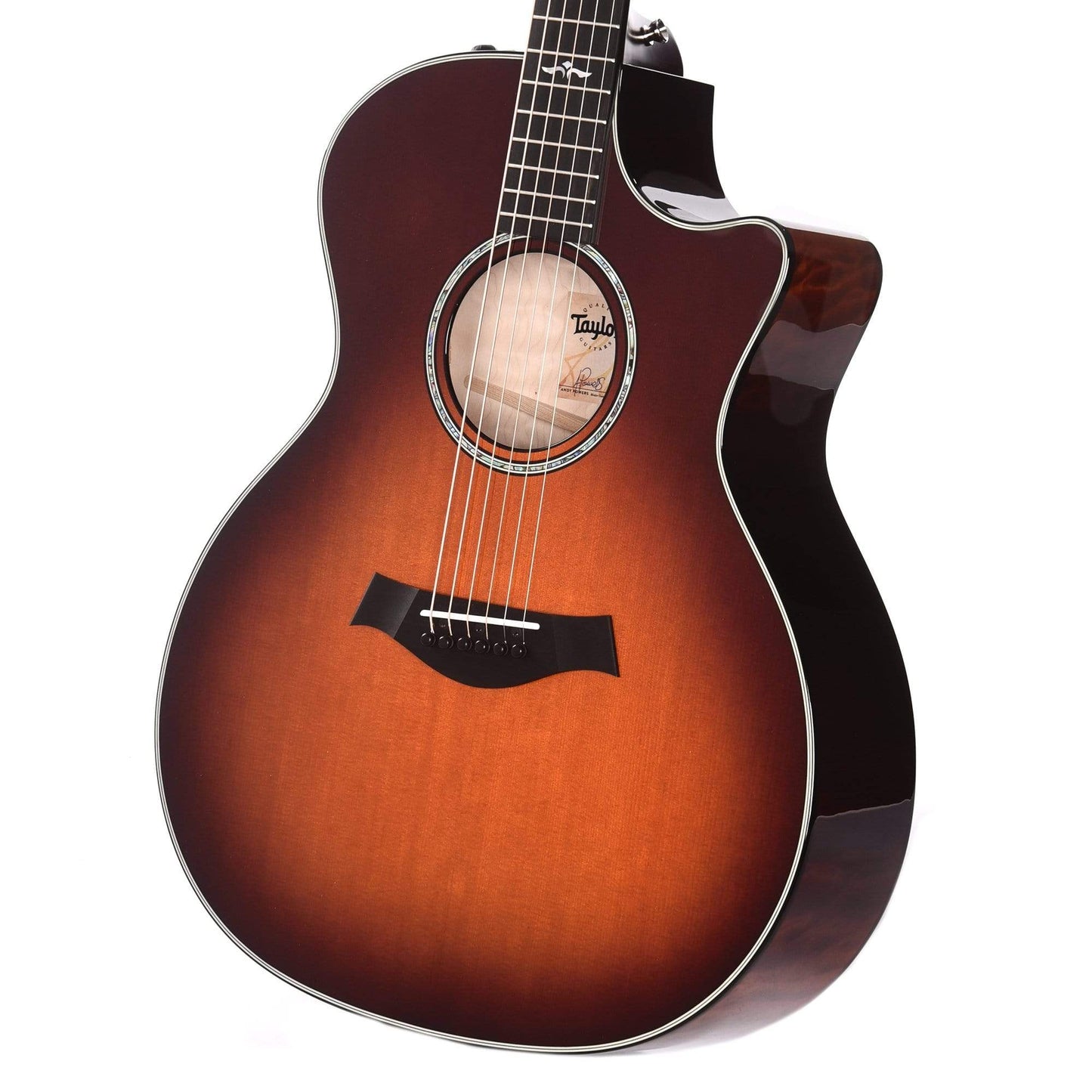 Taylor 614ce LTD Grand Auditorium Torrefied Sitka/Quilted Maple Desert Sunburst ES2 Acoustic Guitars / OM and Auditorium