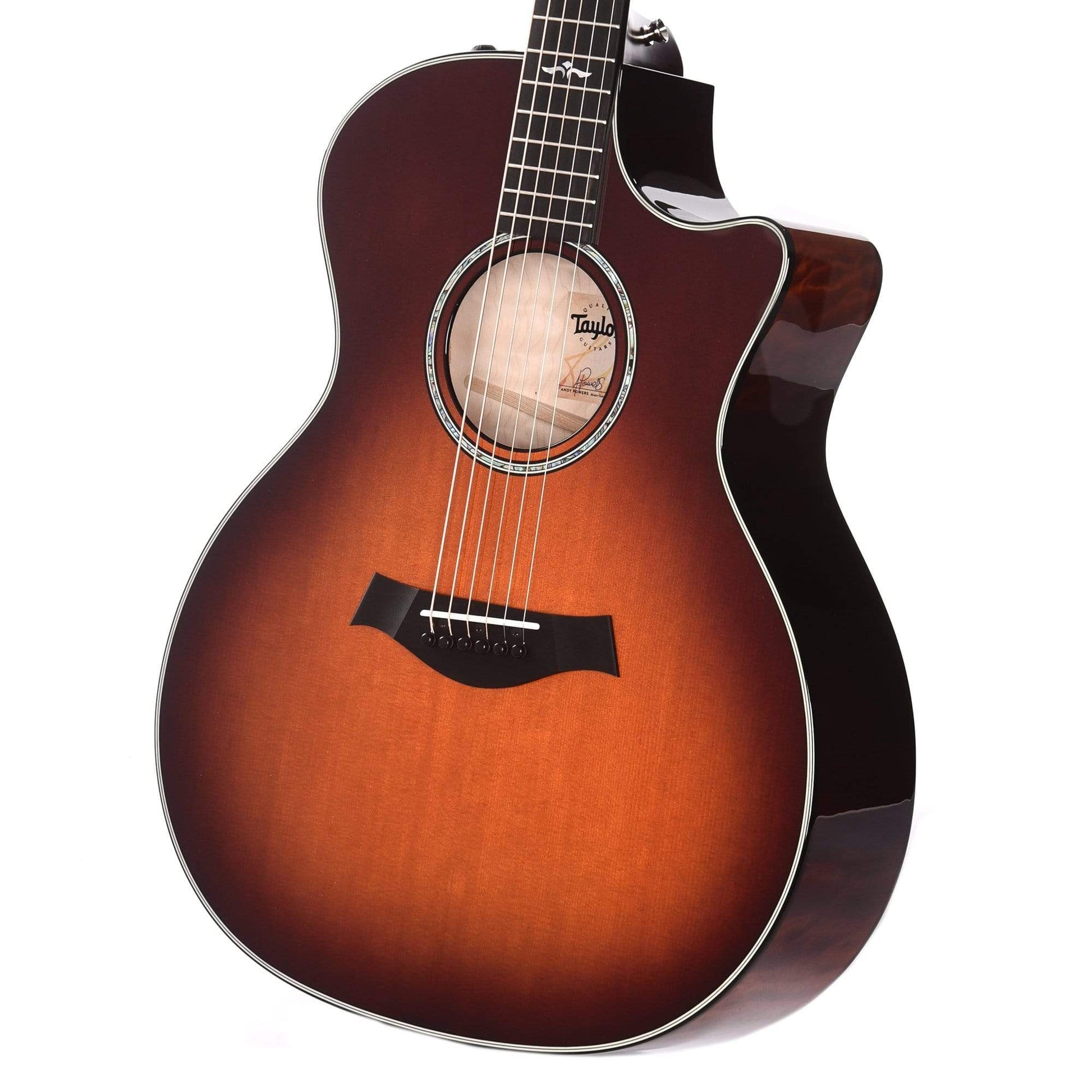 Taylor 614ce LTD Grand Auditorium Torrefied Sitka/Quilted Maple Desert Sunburst ES2 Acoustic Guitars / OM and Auditorium