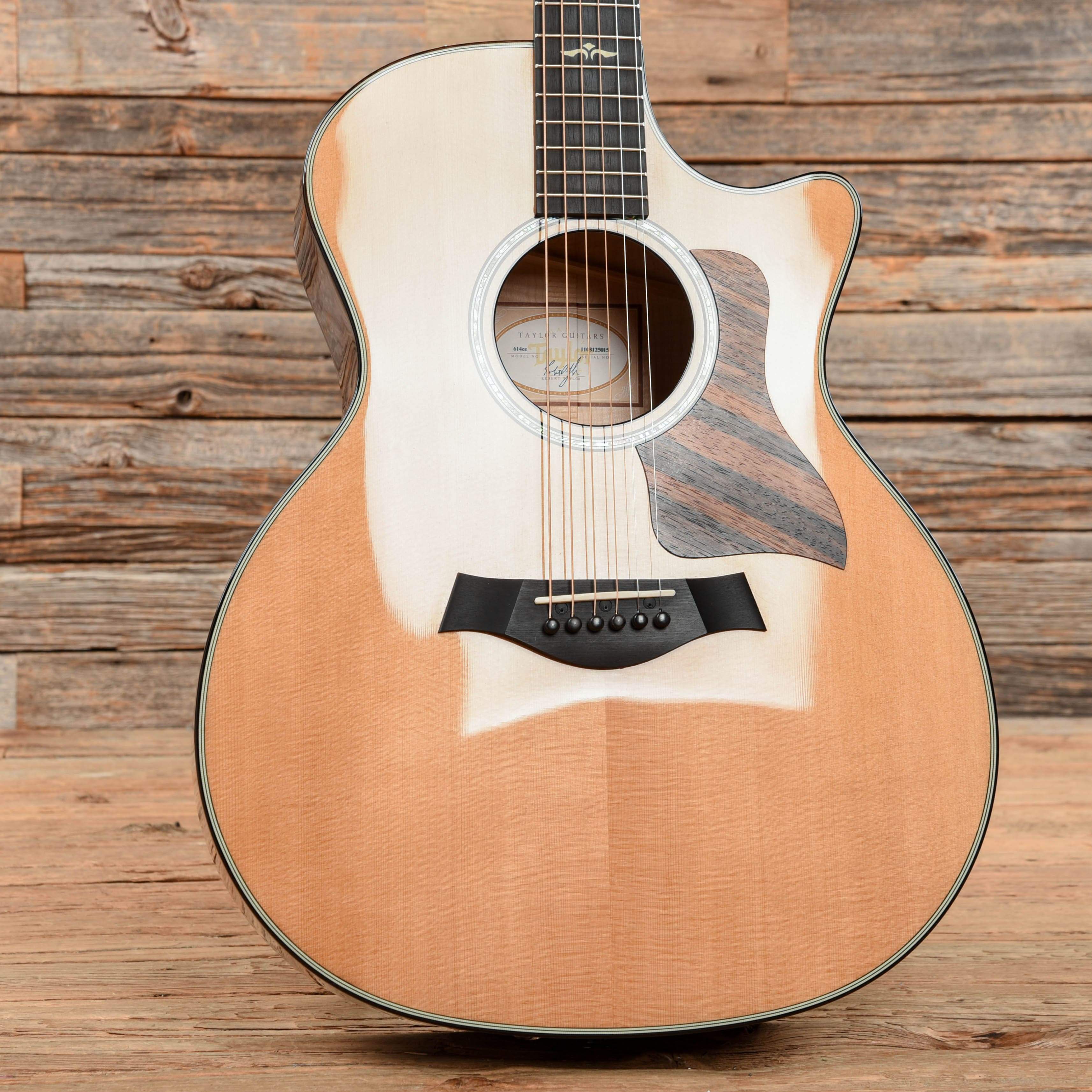 Taylor 614ce Natural 2015 Acoustic Guitars / OM and Auditorium