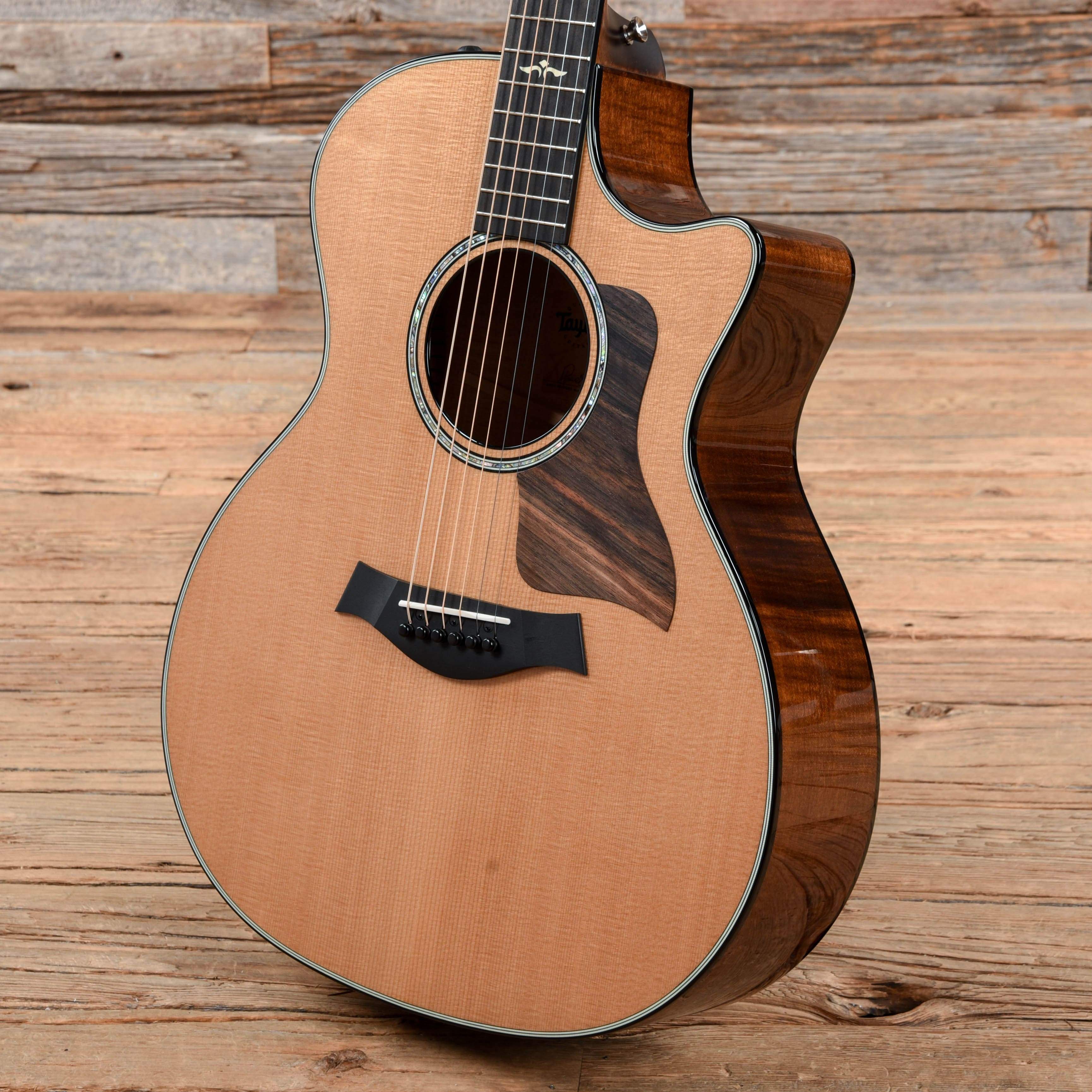 Taylor 614ce with V-Class Bracing Natural 2018 Acoustic Guitars / OM and Auditorium