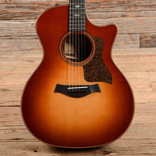 Taylor 714ce Grand Auditorium Lutz Spruce/Rosewood Western Sunburst w/V-Class Bracing Acoustic Guitars / OM and Auditorium