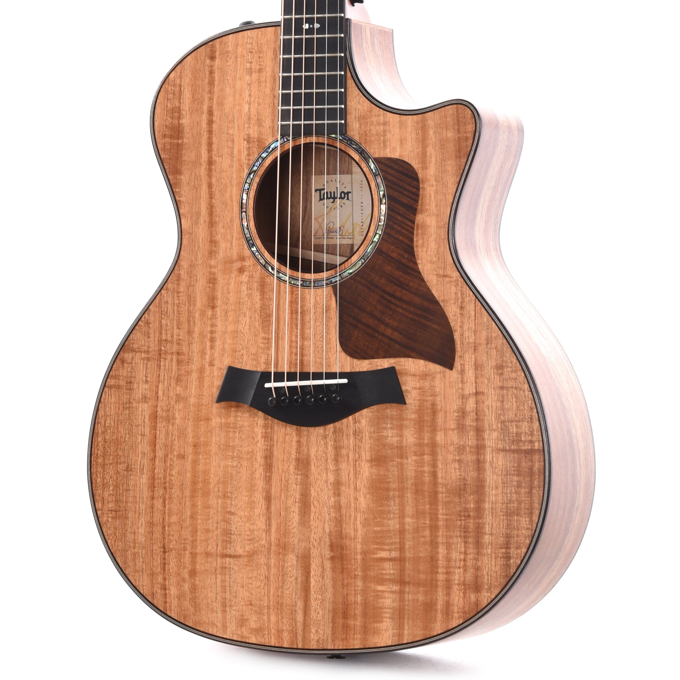 Taylor 724ce Grand Auditorium Hawaiian Koa Natural ES2 Acoustic Guitars / OM and Auditorium