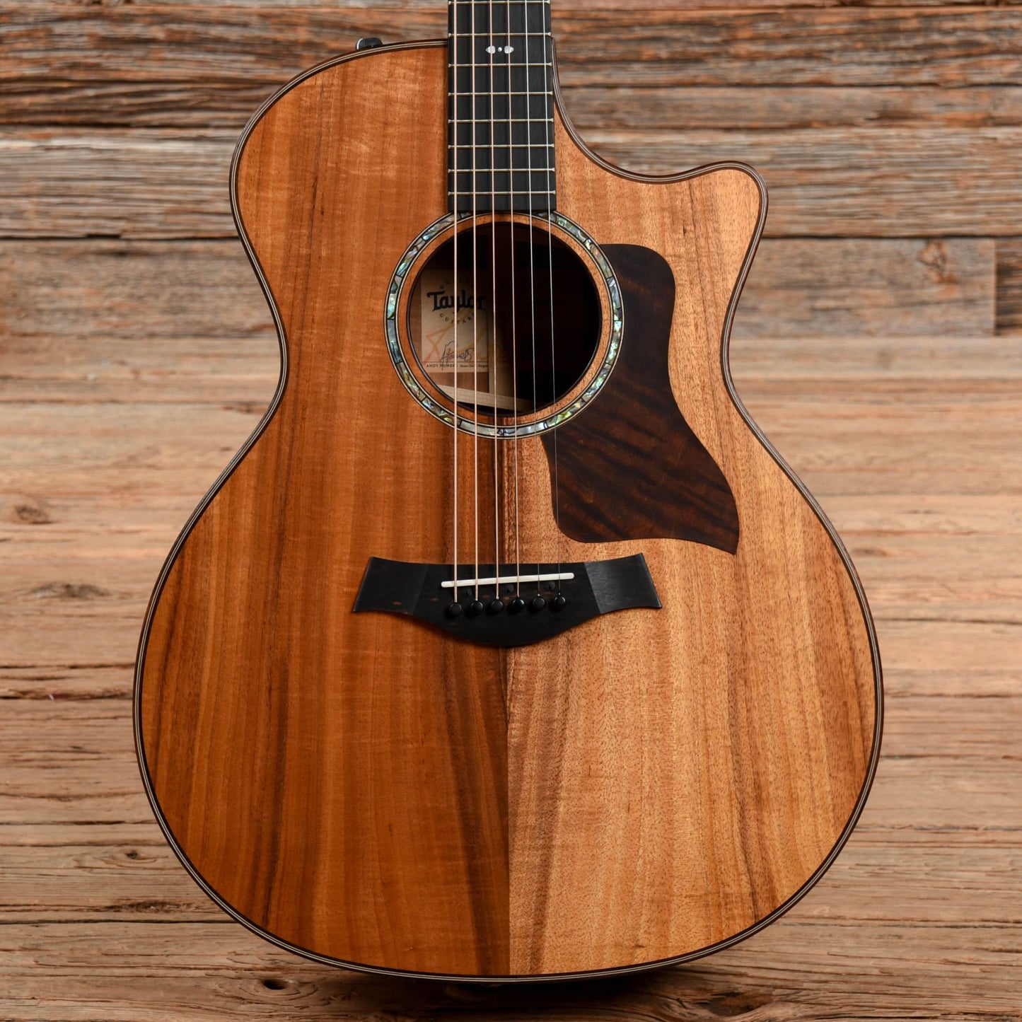 Taylor 724ce Grand Auditorium Hawaiian Koa Natural ES2 Acoustic Guitars / OM and Auditorium