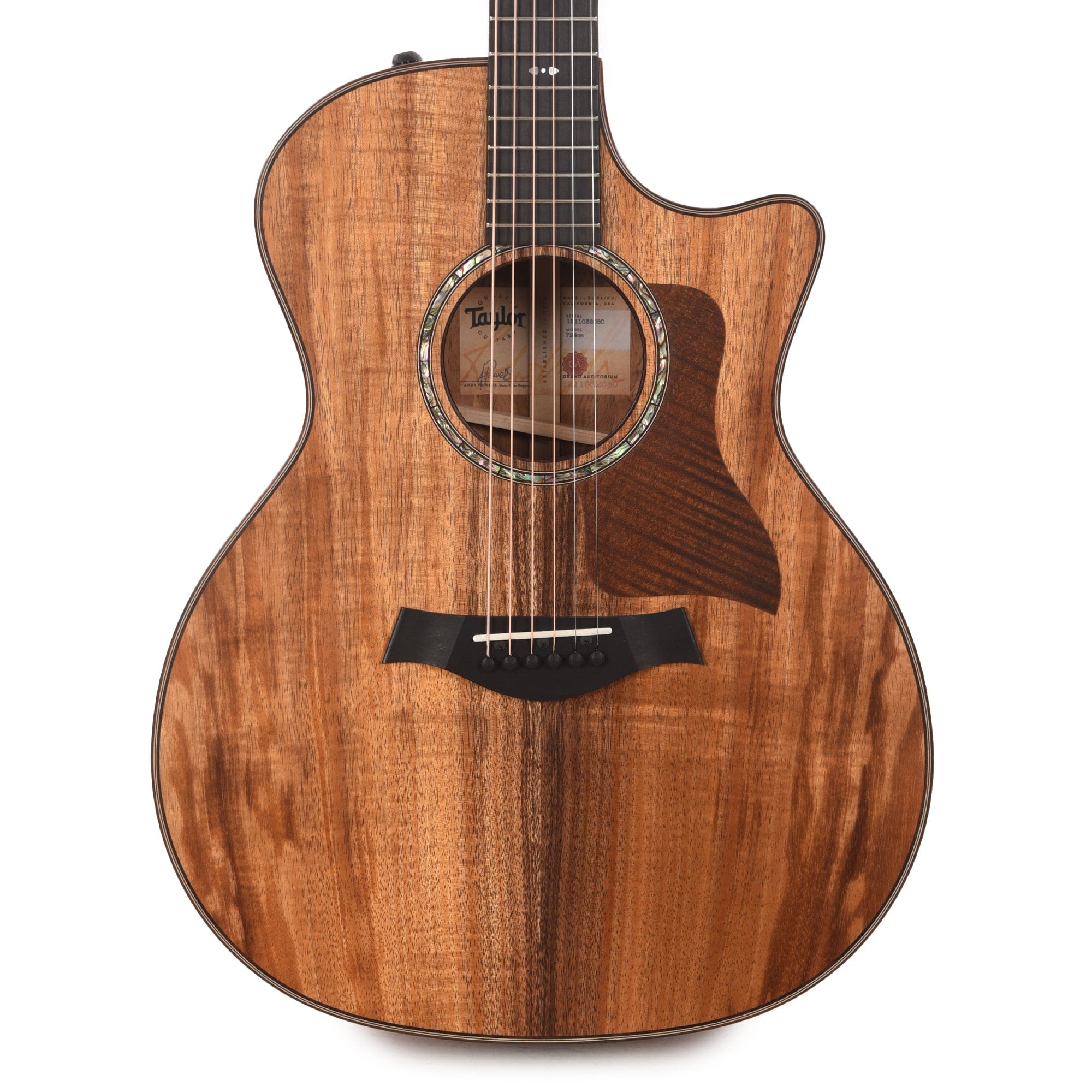 Taylor 724ce Grand Auditorium Hawaiian Koa Natural ES2 Acoustic Guitars / OM and Auditorium