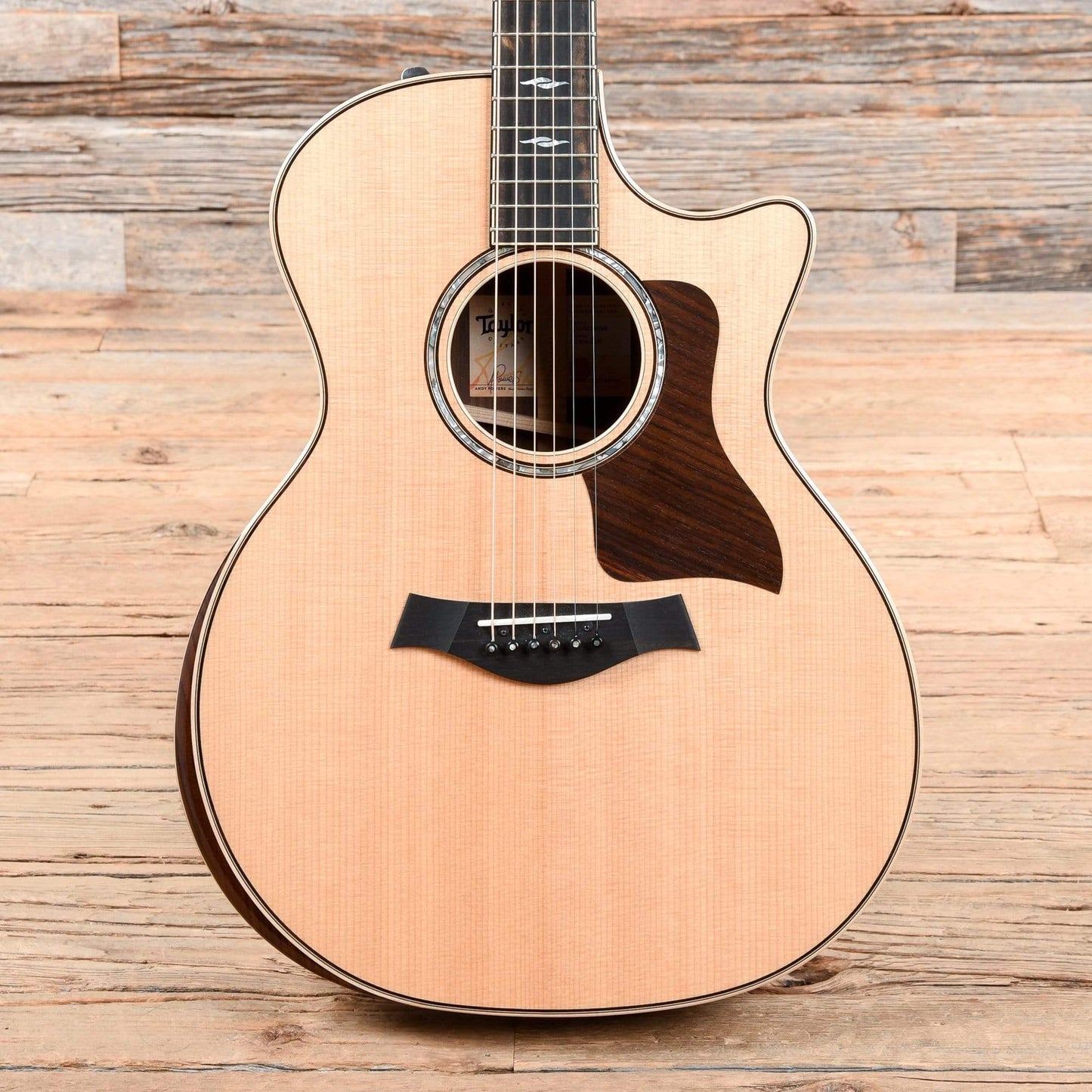 Taylor 814ce Deluxe Grand Auditorium Sitka/Indian Rosewood ES2  w/V-Class Bracing, Armrest & Gotoh Tuners Acoustic Guitars / OM and Auditorium