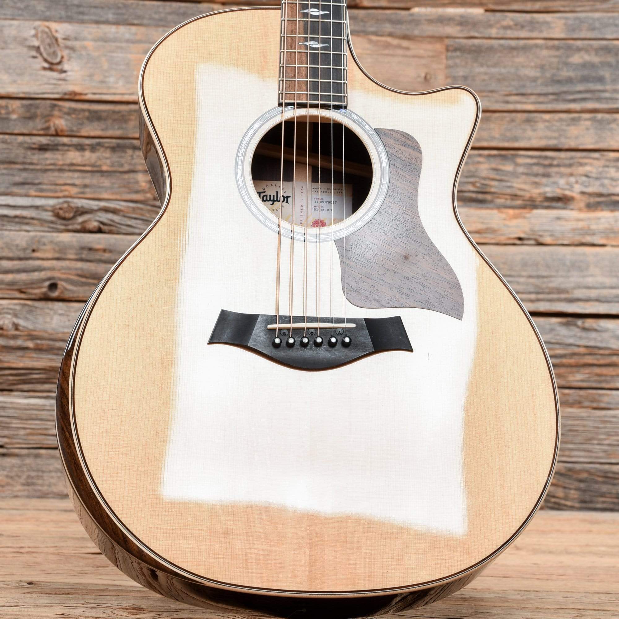 Taylor 814ce DLX Natural 2017 Acoustic Guitars / OM and Auditorium