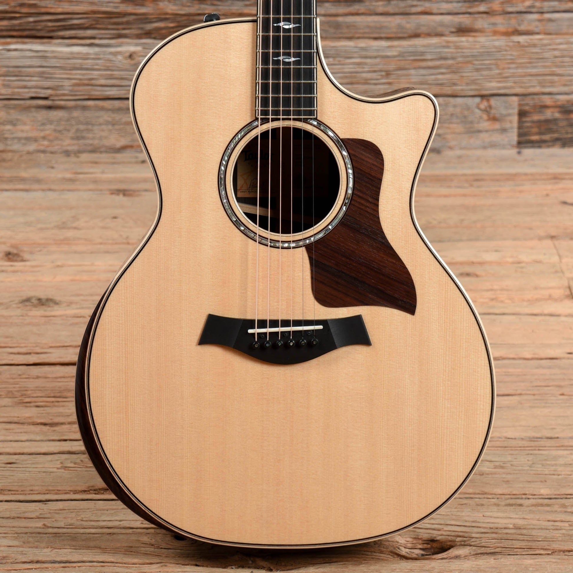 Taylor 814ce DLX Natural Acoustic Guitars / OM and Auditorium