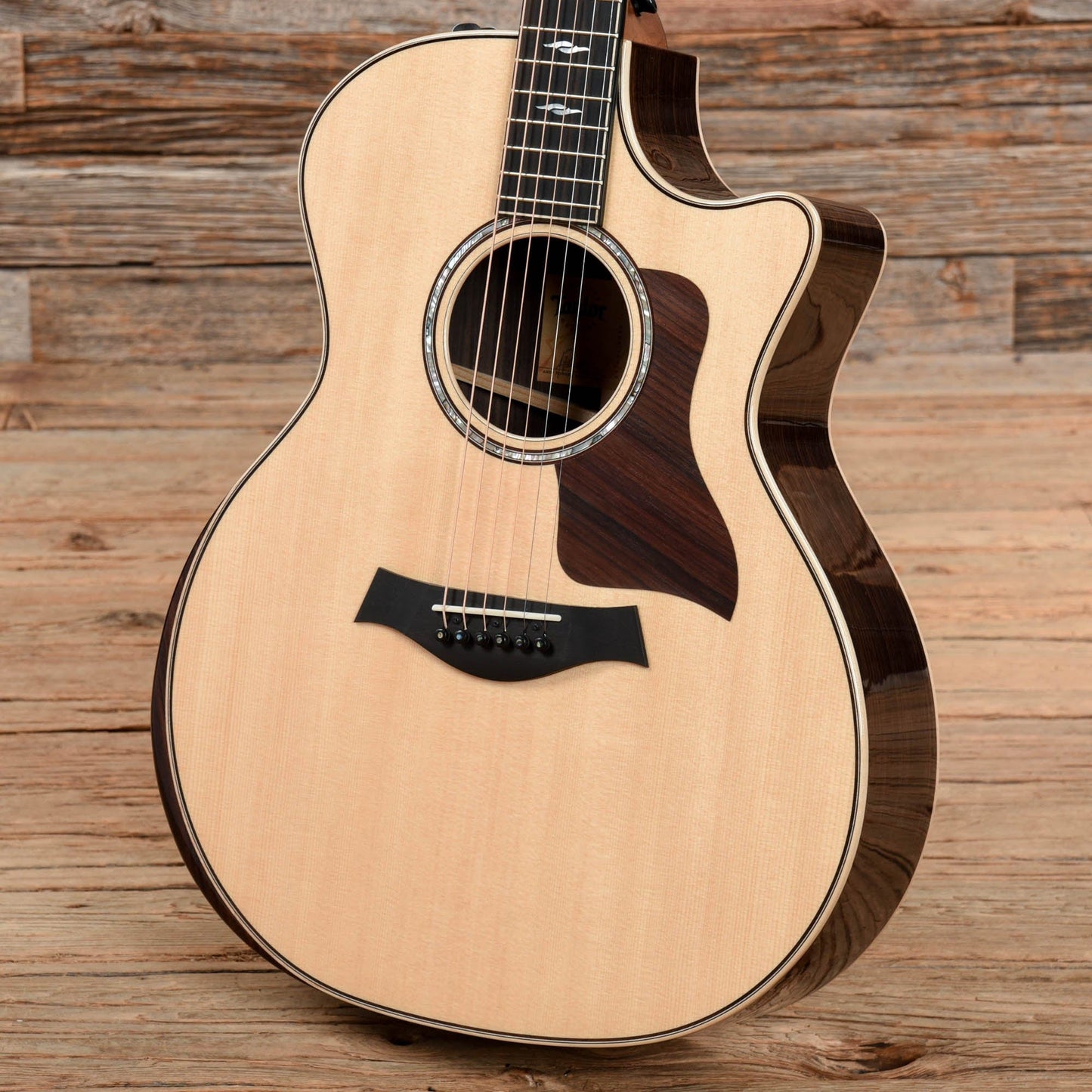 Taylor 814ce DLX Natural Acoustic Guitars / OM and Auditorium