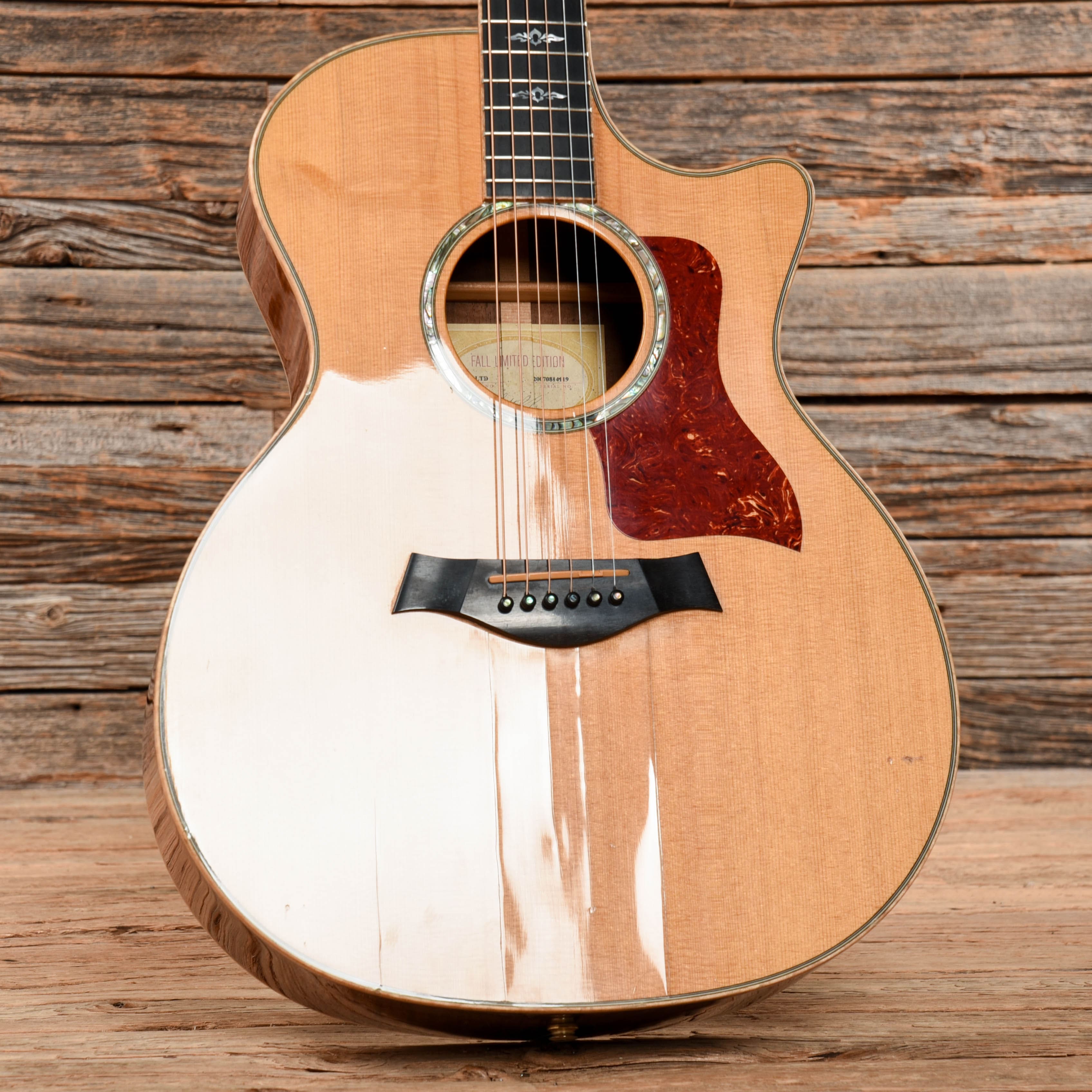 Taylor 814ce Fall Limited Natural 2007 Acoustic Guitars / OM and Auditorium