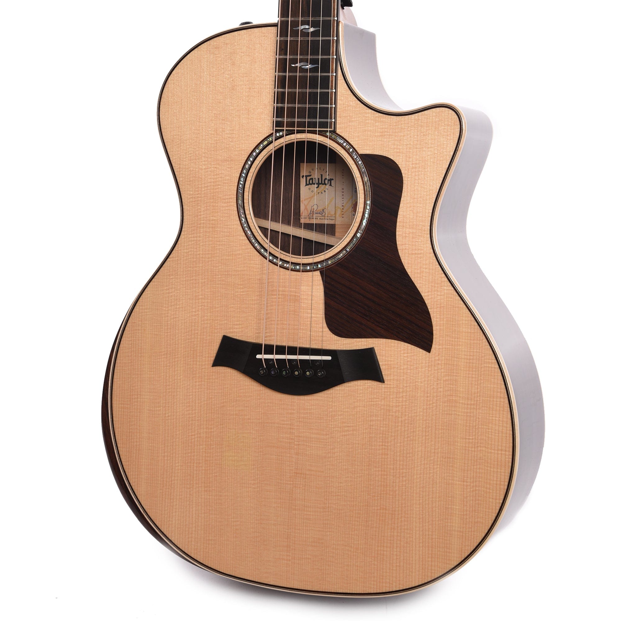 Taylor 814ce Grand Auditorium Sitka/Rosewood ES2 Natural Acoustic Guitars / OM and Auditorium