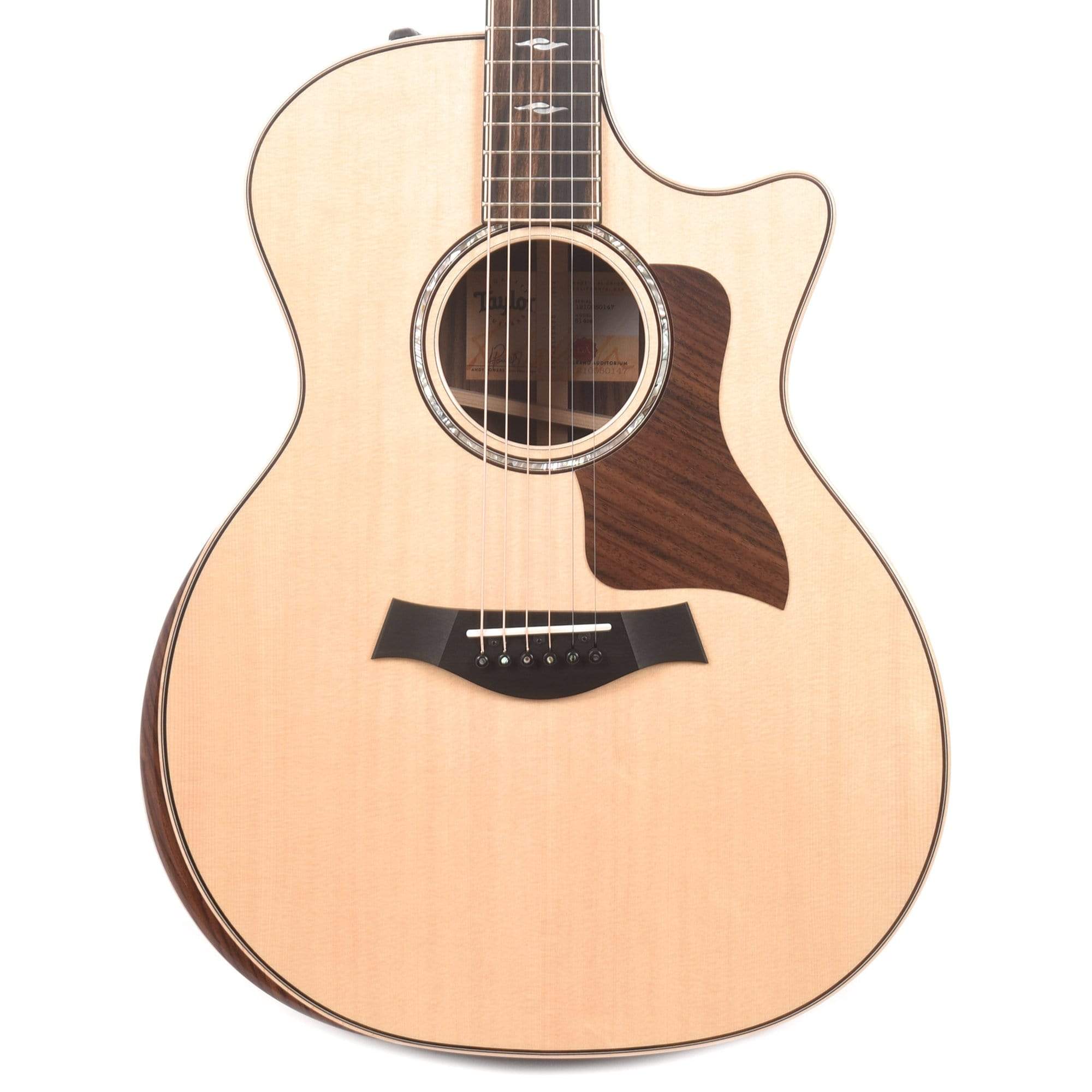 Taylor 814ce Grand Auditorium Sitka/Rosewood ES2 w/Radius Armrest Acoustic Guitars / OM and Auditorium