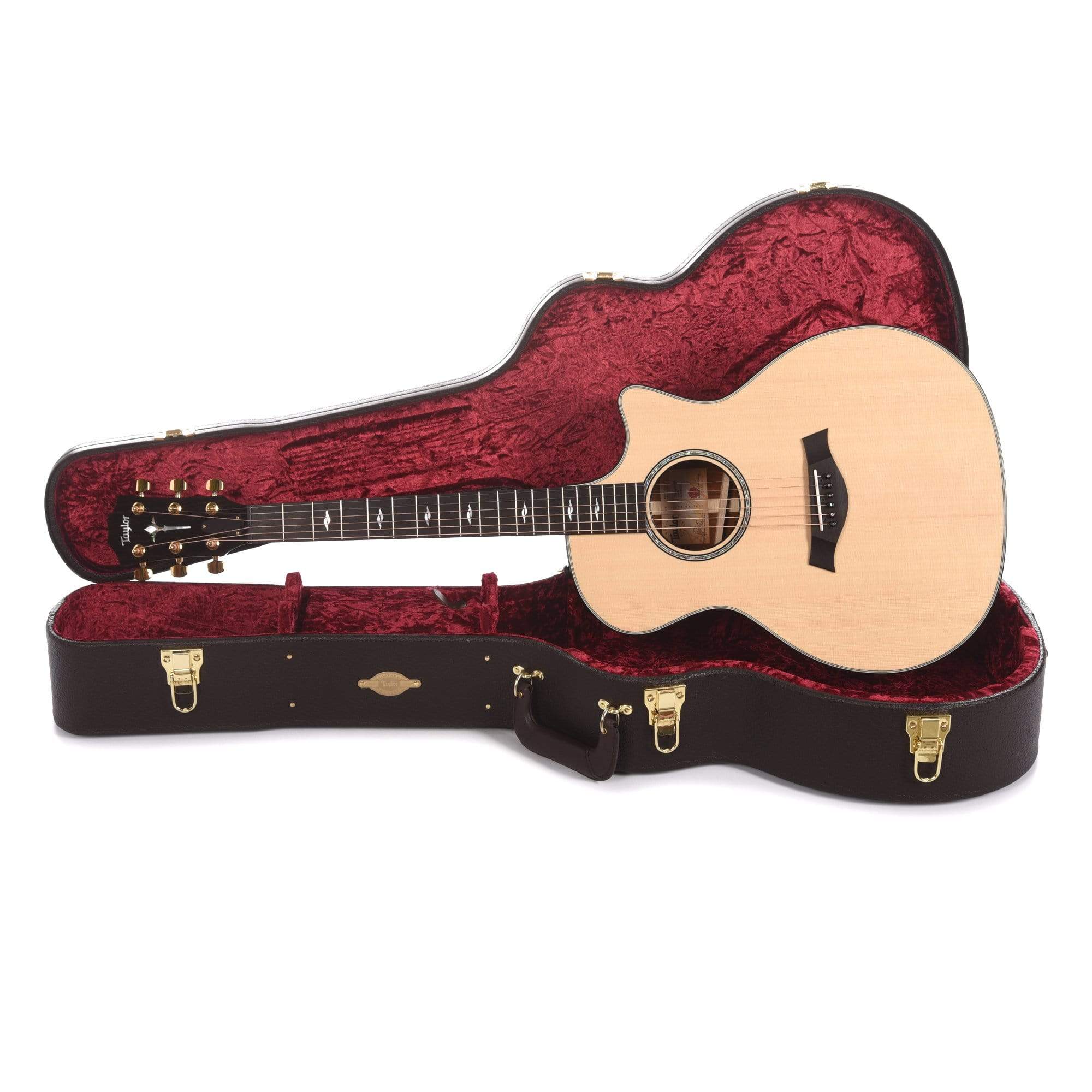 Taylor 814ce Limited Grand Auditorium Lutz Spruce/Cocobolo Natural ES2 Acoustic Guitars / OM and Auditorium